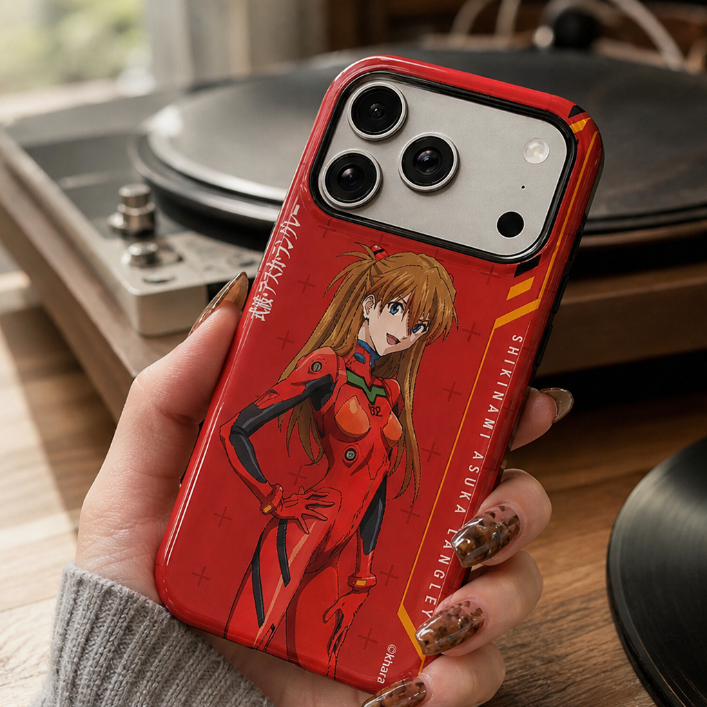Evangelion Custom Character Phone Case - Asuka Shikinami Langley