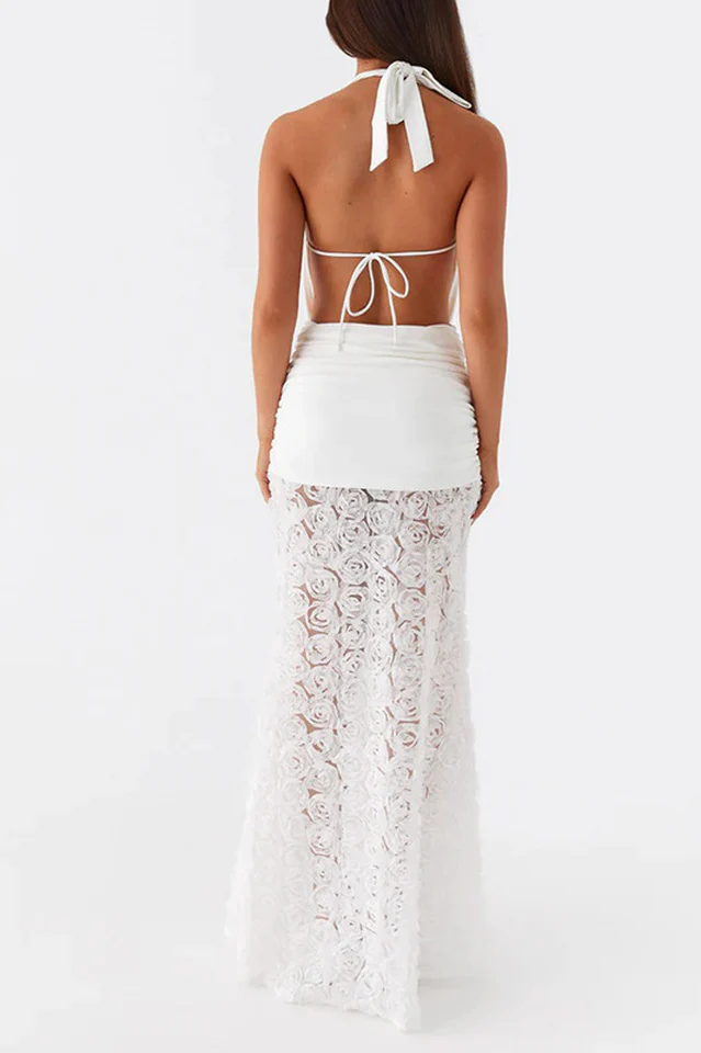 Kita Textured Maxi Dress