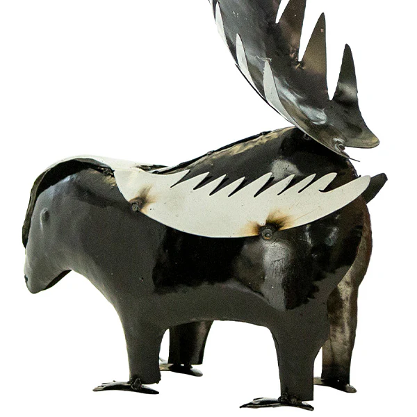 Handmade Rustic Metal Skunk, Pick Your Size