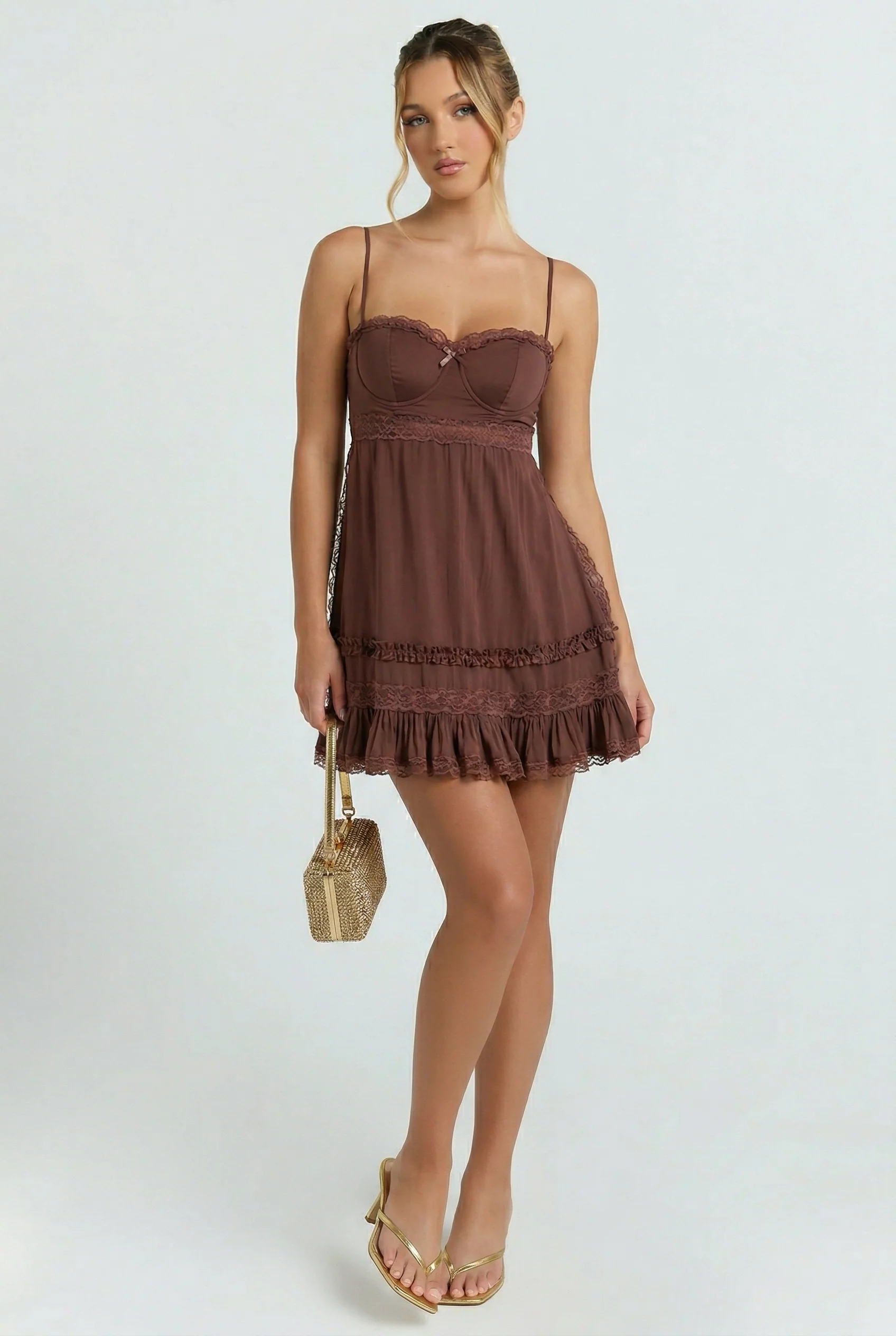 Lace Moment Mini Dress