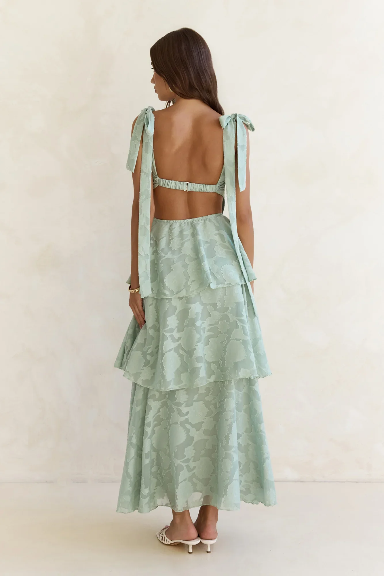 Meadow Of Dreams Maxi Dress Sage