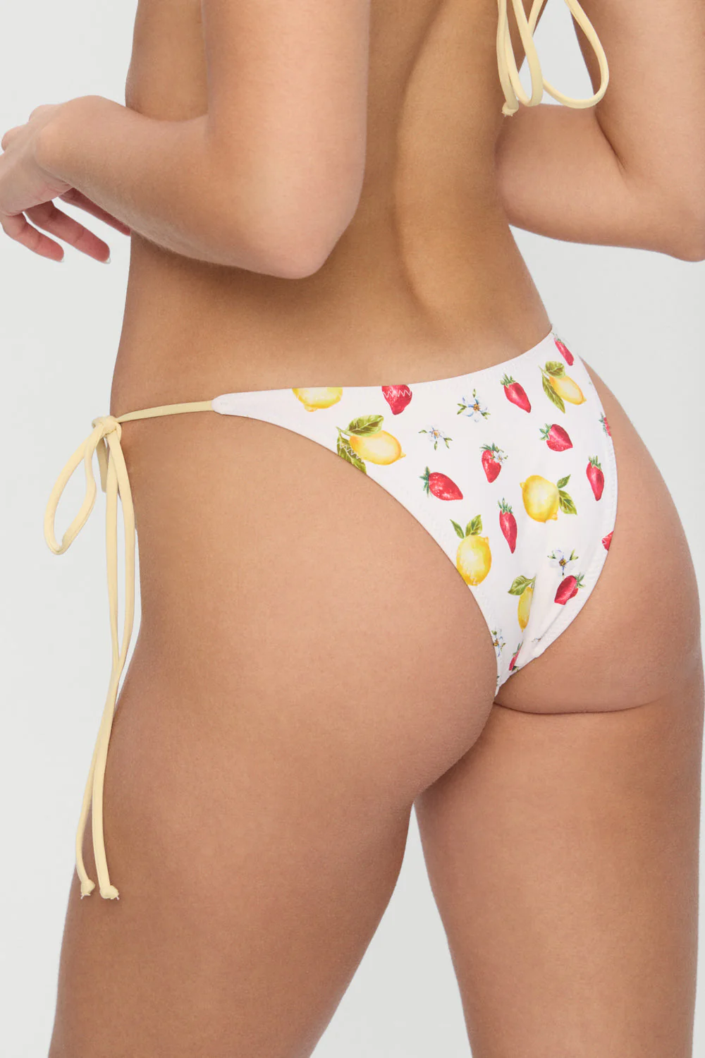 Mackenzie Cheeky String Bikini Bottom - Amalfi
