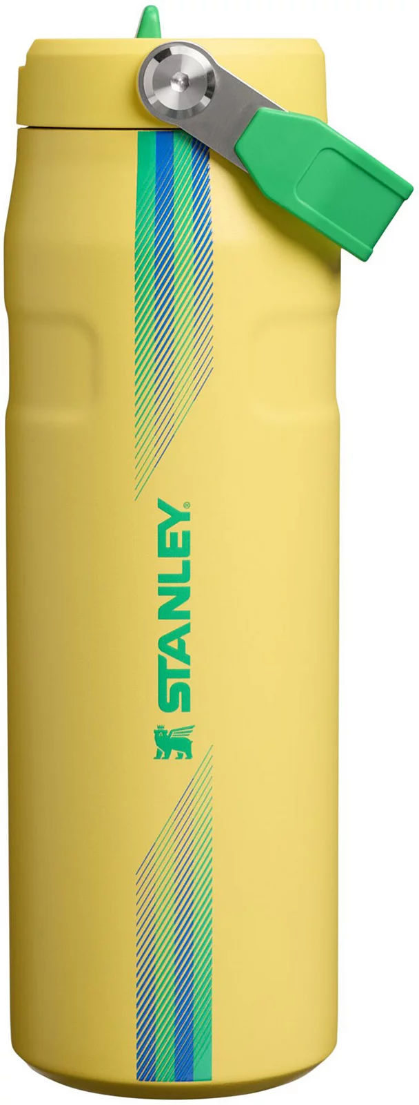 Stanley 24 oz. IceFlow Bottle with Flip Straw Lid - Team Yellow Green