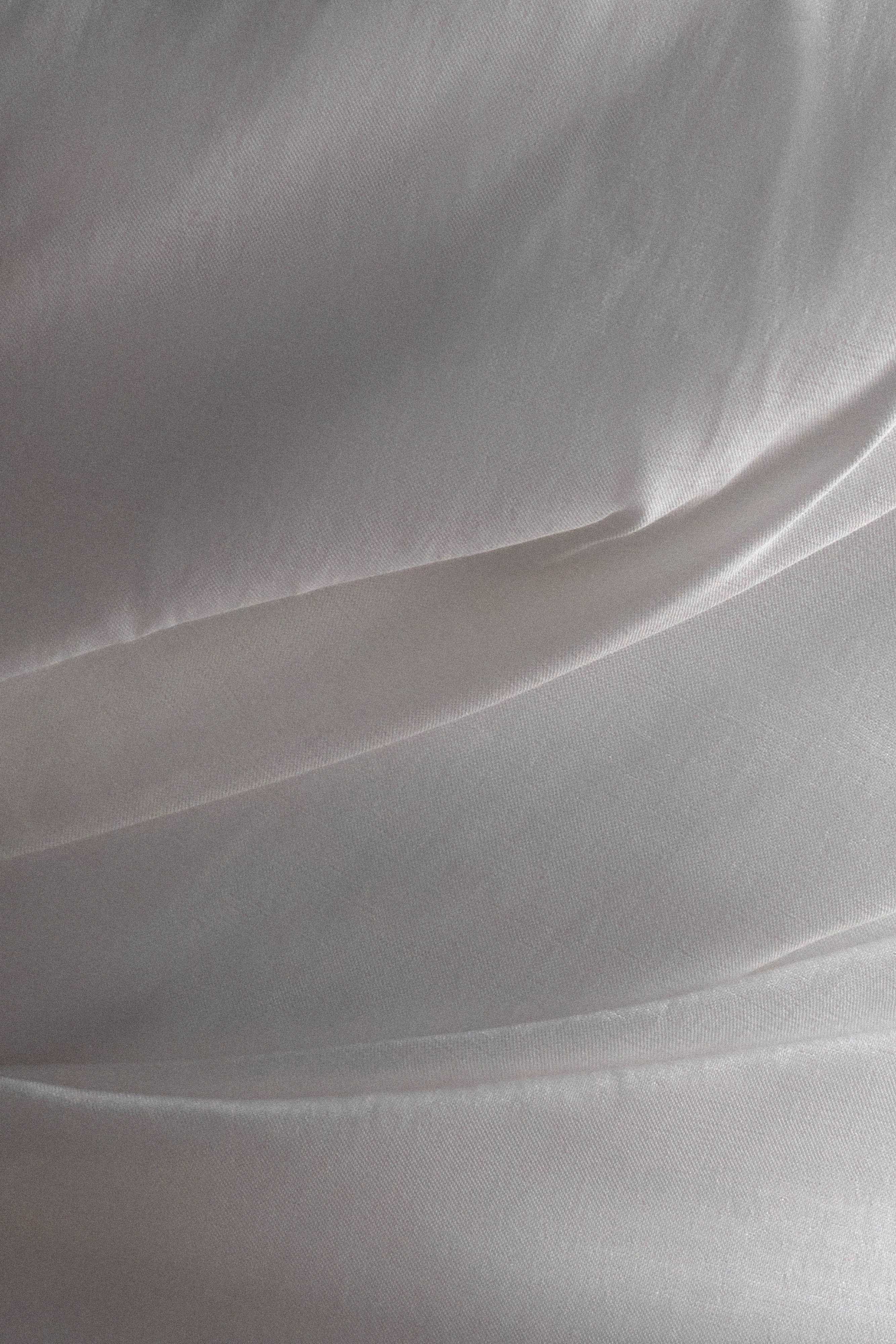 Leslie Gathered Taffeta Mini Dress - White - luluinthesky