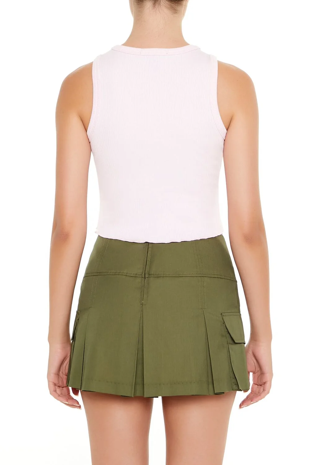 Lettuce-Edge Bow Tank Top