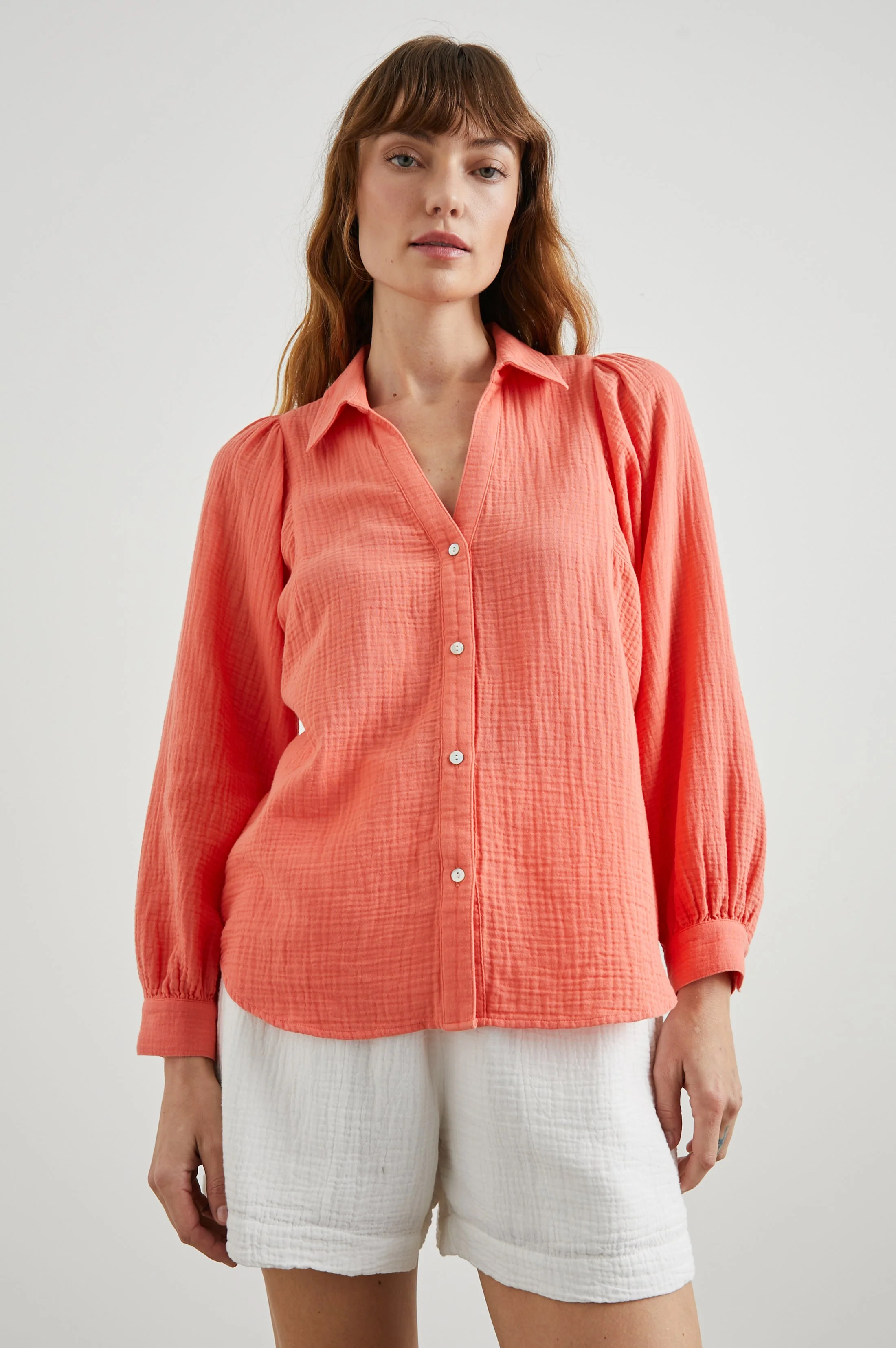 Lo Shirt - Papaya