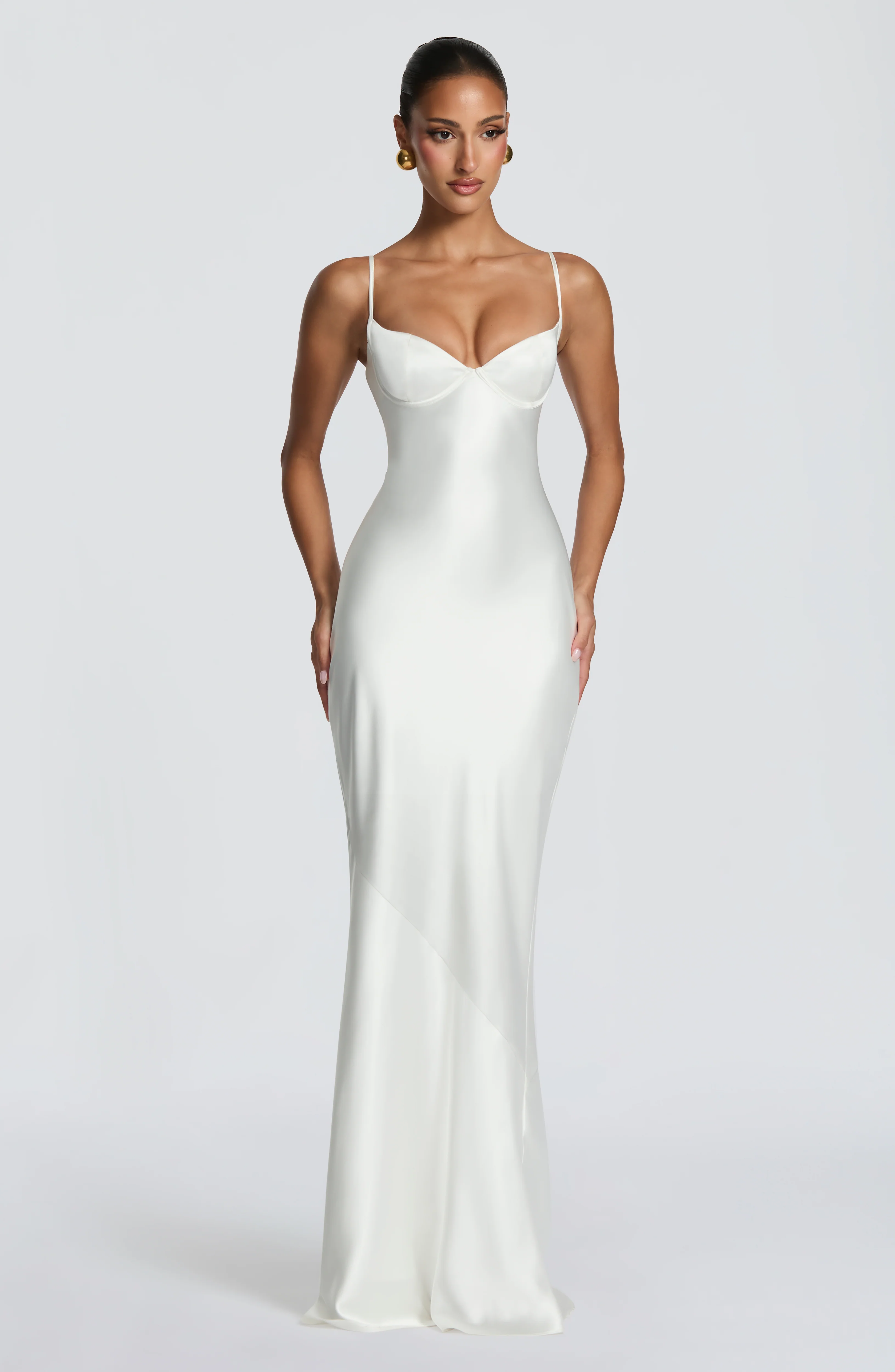 Amorette Maxi Dress - Ivory