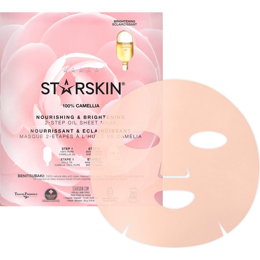 StarSkin Cloth mask Nourishing & Brightening Face Mask Camellia