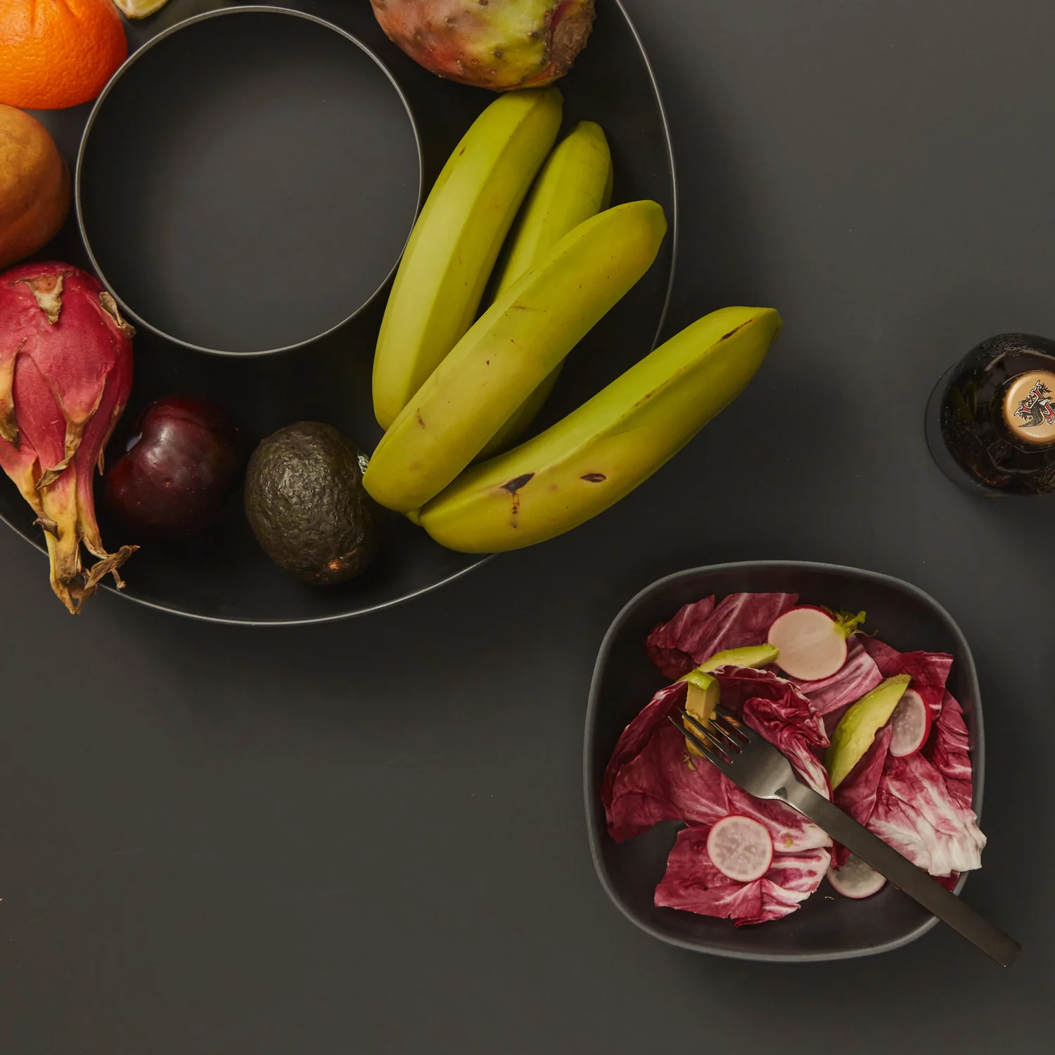 Vogeelle Solo Salad Bowl - Black