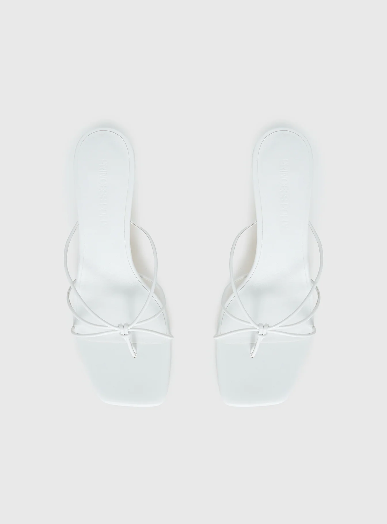 Avedon Heels White
