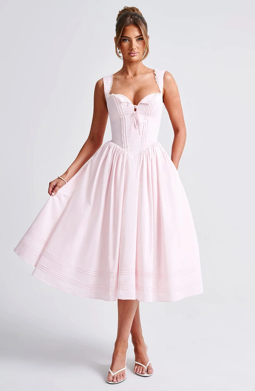 Marlena Midi Dress - Blush