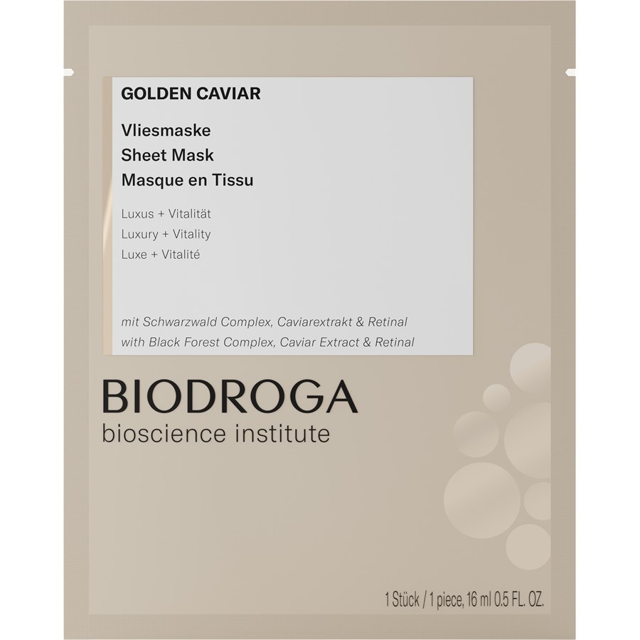 Biodroga Golden Caviar Vliesmaske