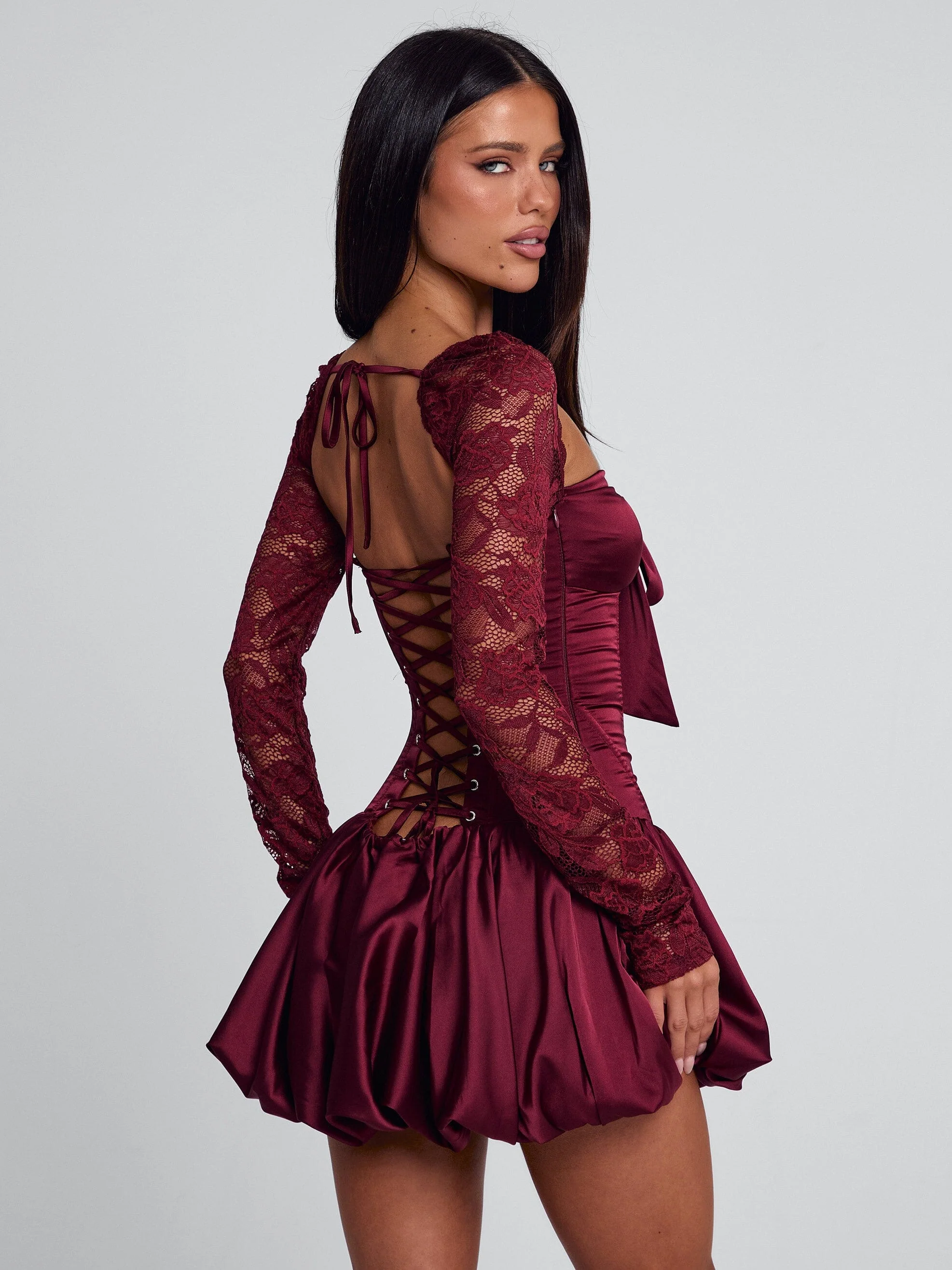 Leviana-Mini-Dress-Red - luluinthesky