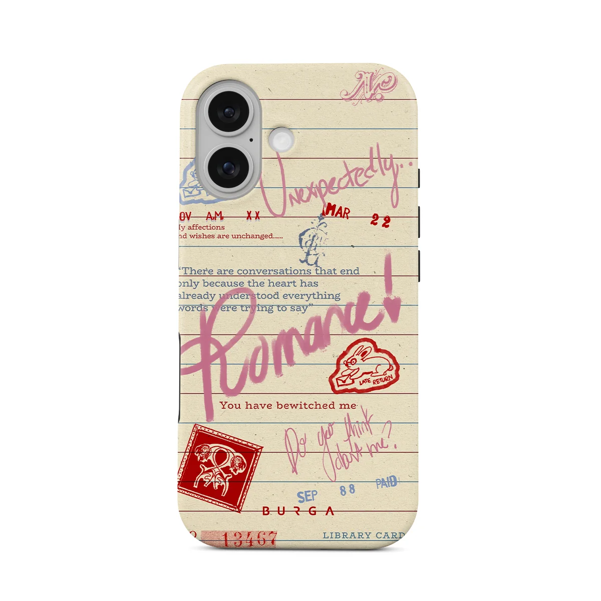 Library Card - iPhone 16 Plus ケース