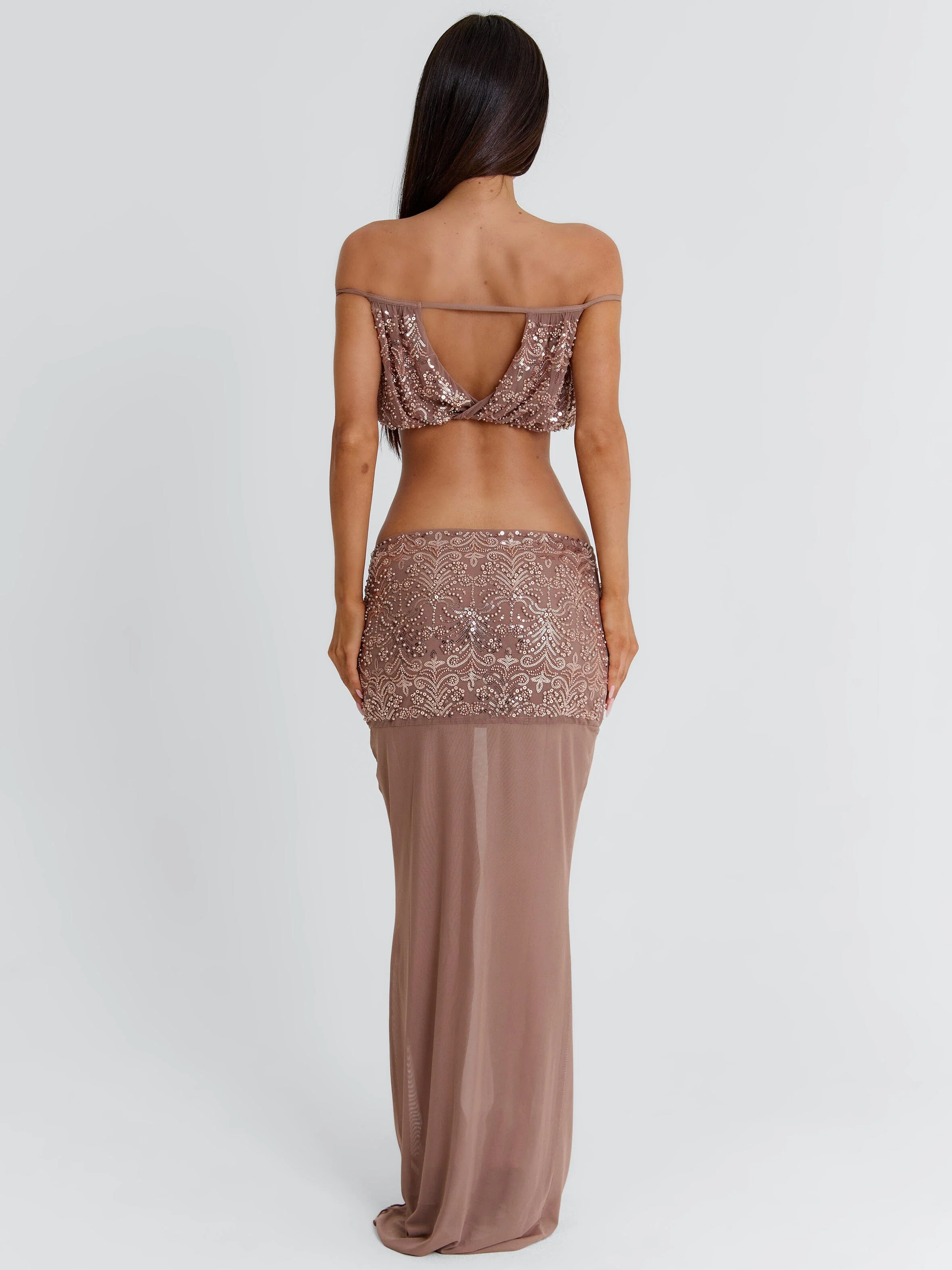 Patience Crop Top Taupe