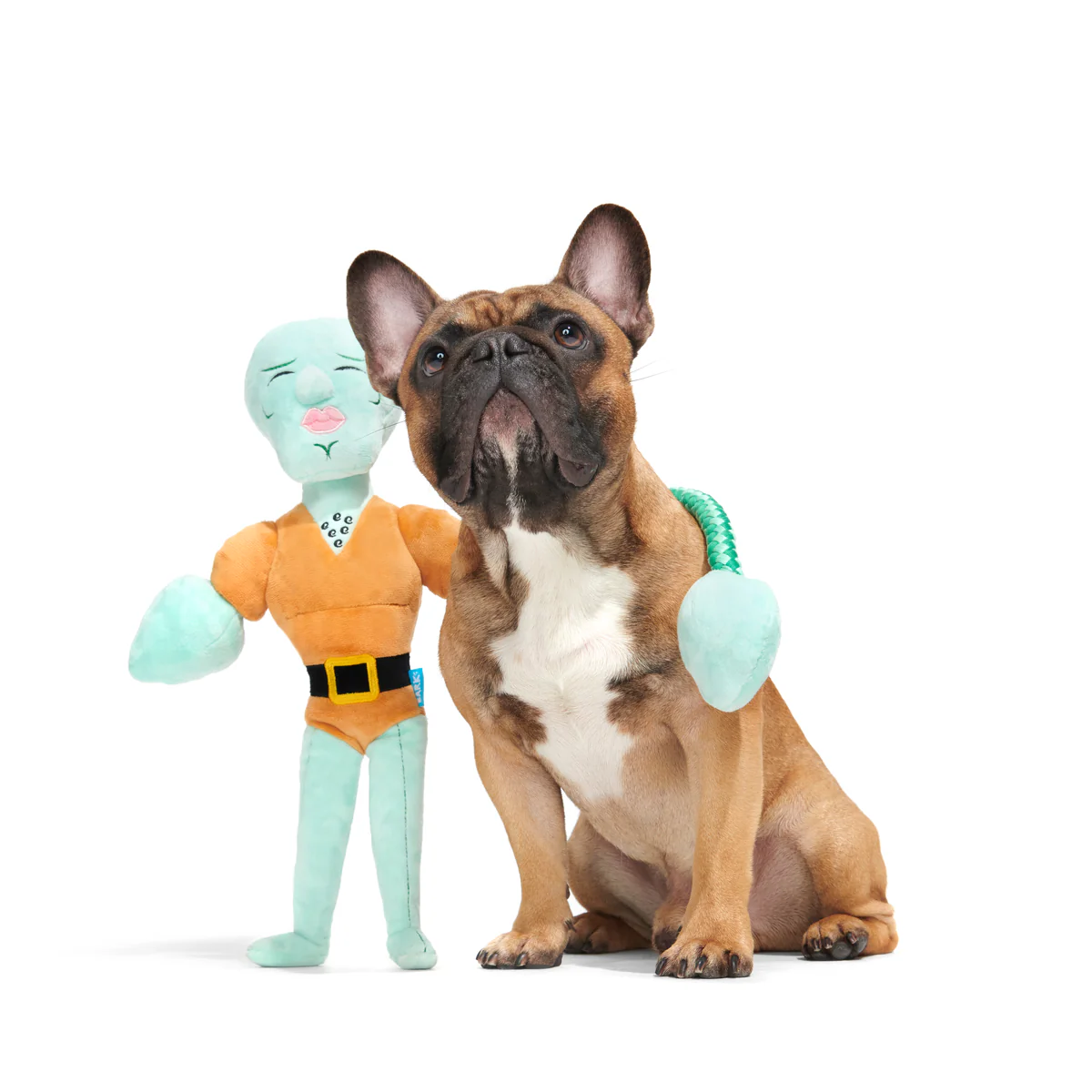 Handsome Squidward Plush Extra-Large Dog Toy