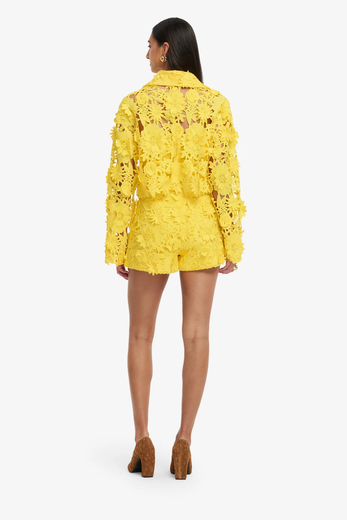 Robyn Lace Shirt - Sunshine
