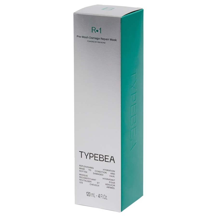 TYPEBEA Wzrost włosów i maski do włosów R·1 Pre-Wash Damage Repair Mask