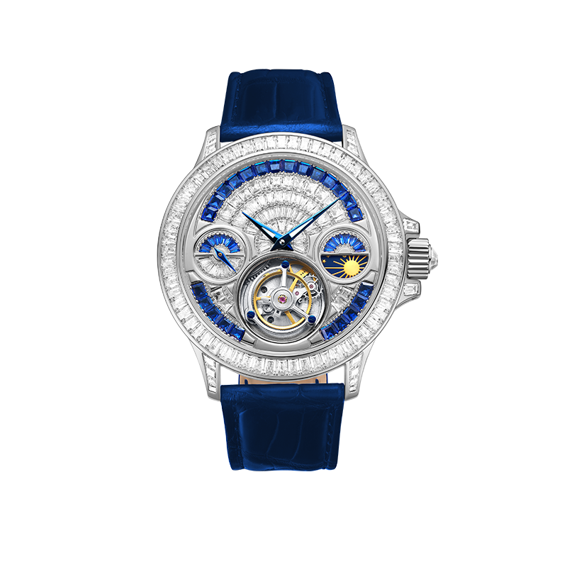 Cangqiong Tourbillon Watch – Automatic, Sapphire, Luxury 43.9mm T806M