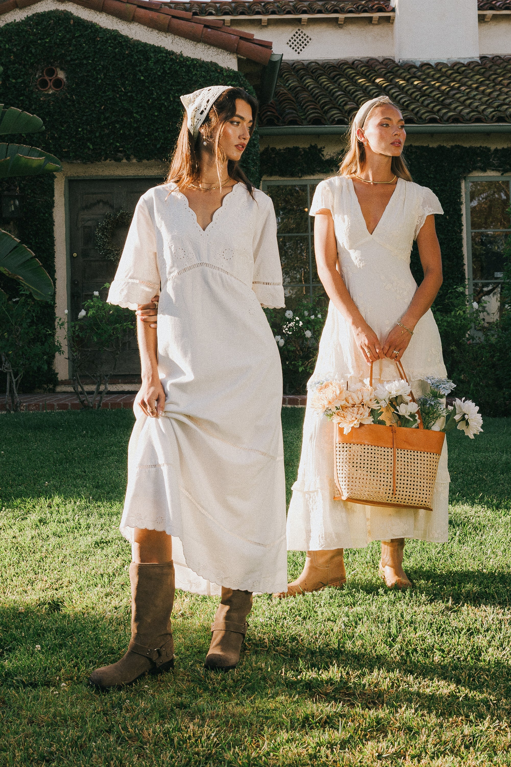 Paulina Embroidered Maxi Dress