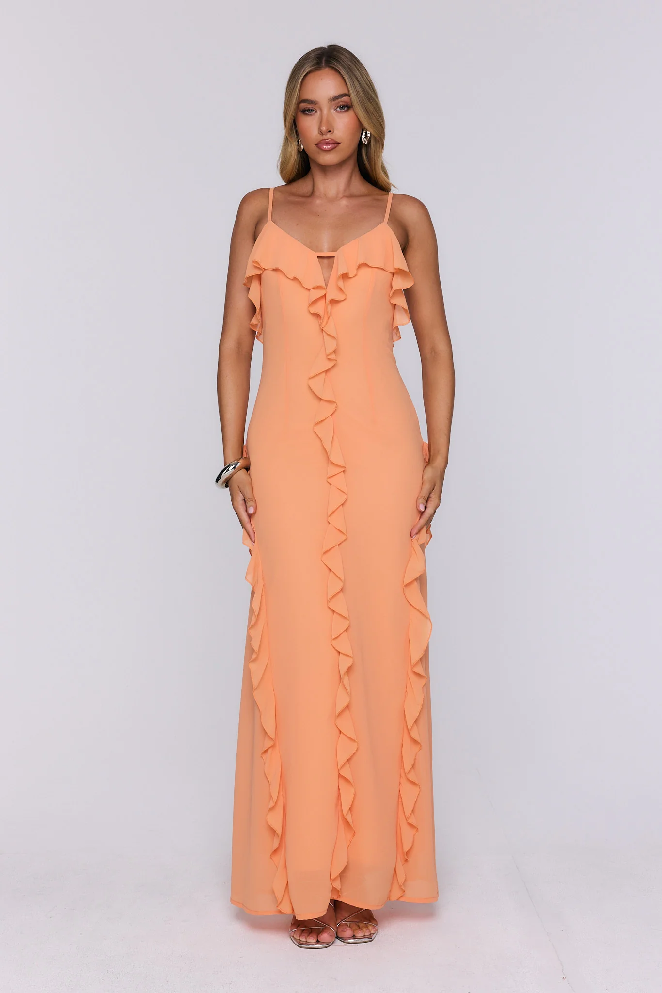 Nothing Less Maxi Dress Orange