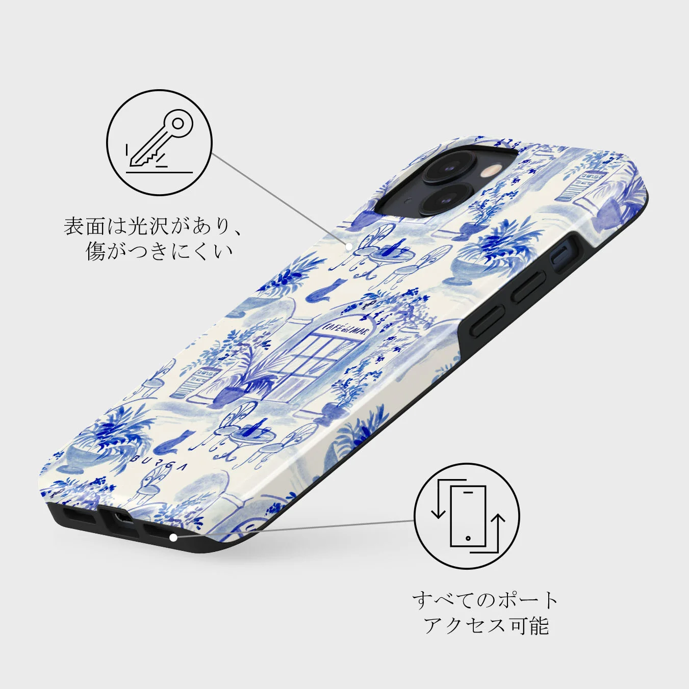 Sobremesa - iPhone 13 Mini ケース