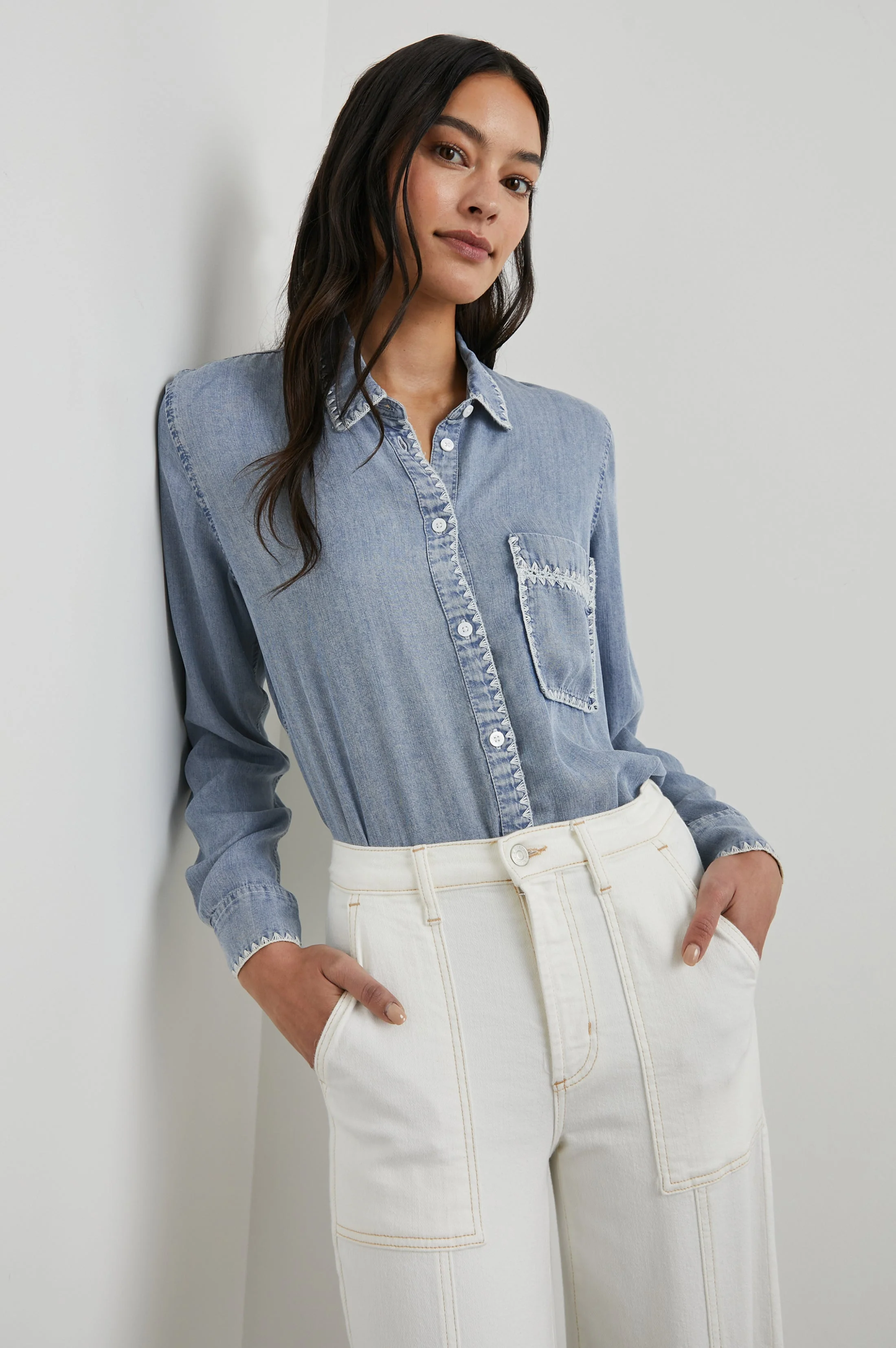 Saya Shirt - Cloud Wash