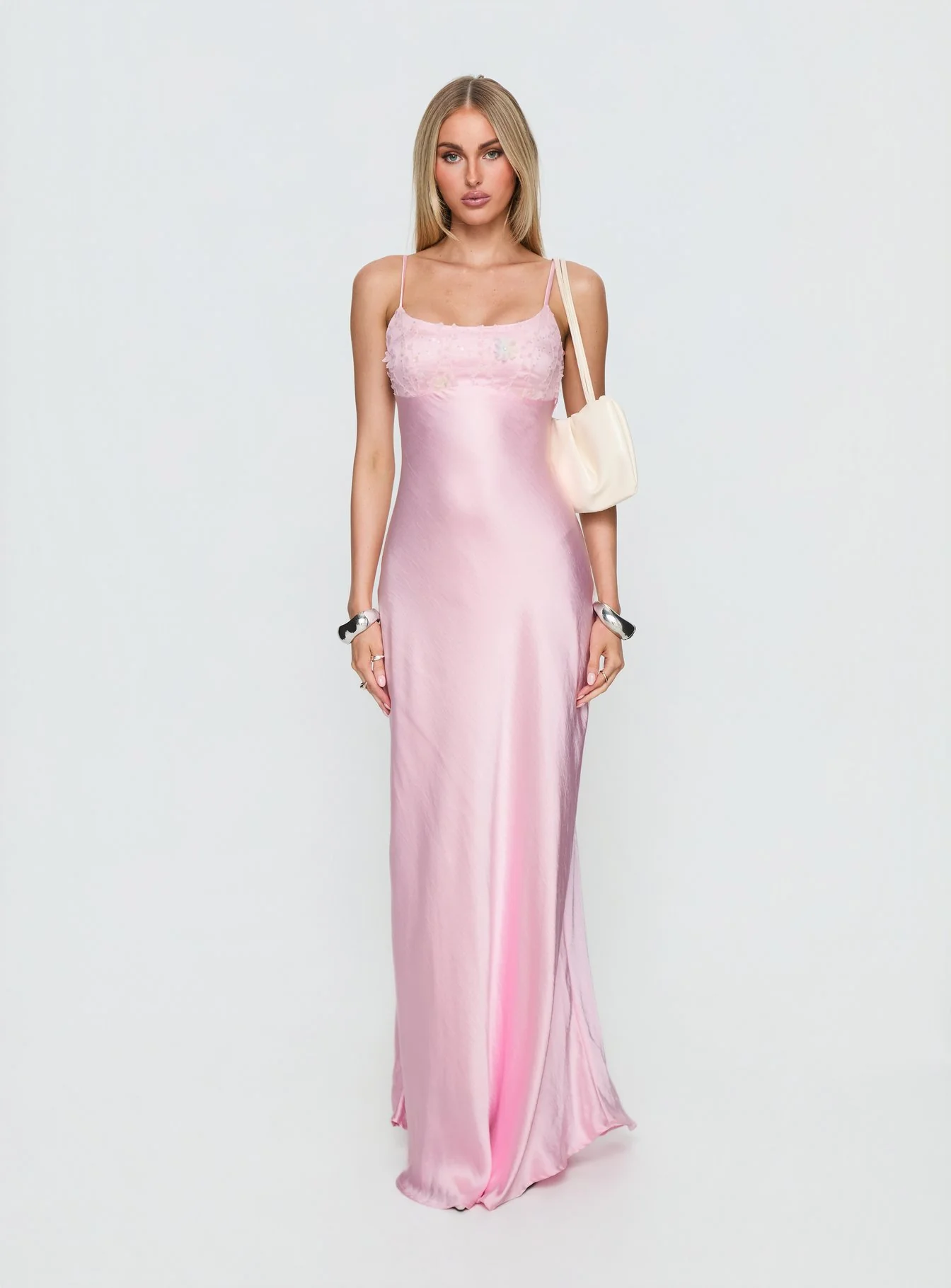 Truth Hurts Ruched Backless Maxi Dress Pink - luluinthesky