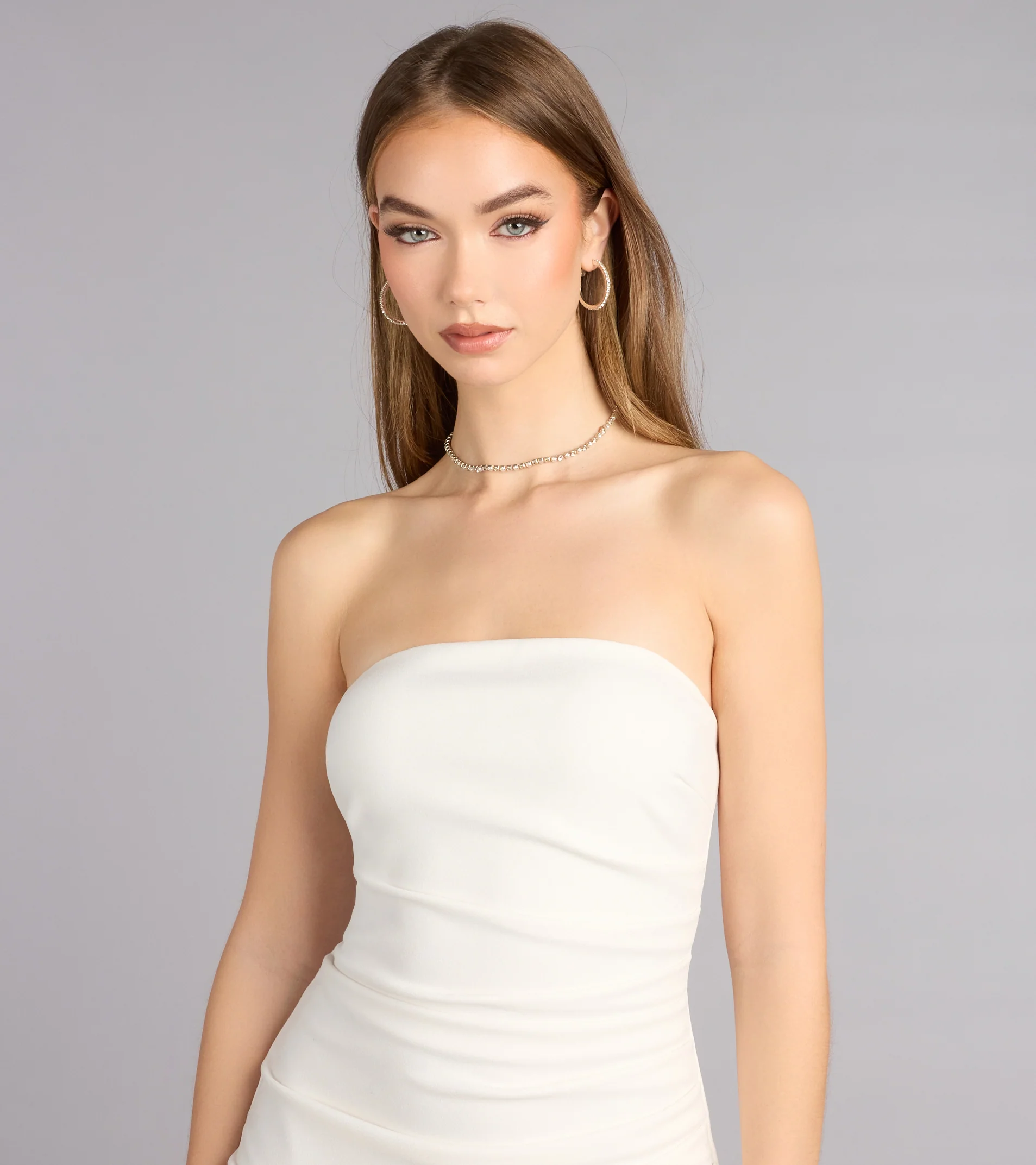 Simple Yet Stunning Crepe Mini Tube Dress - luluinthesky