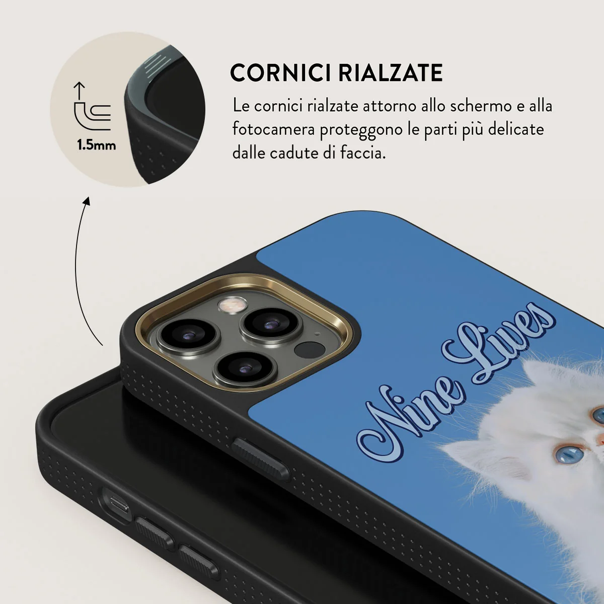 Nine Lives - iPhone 12 Pro ケース