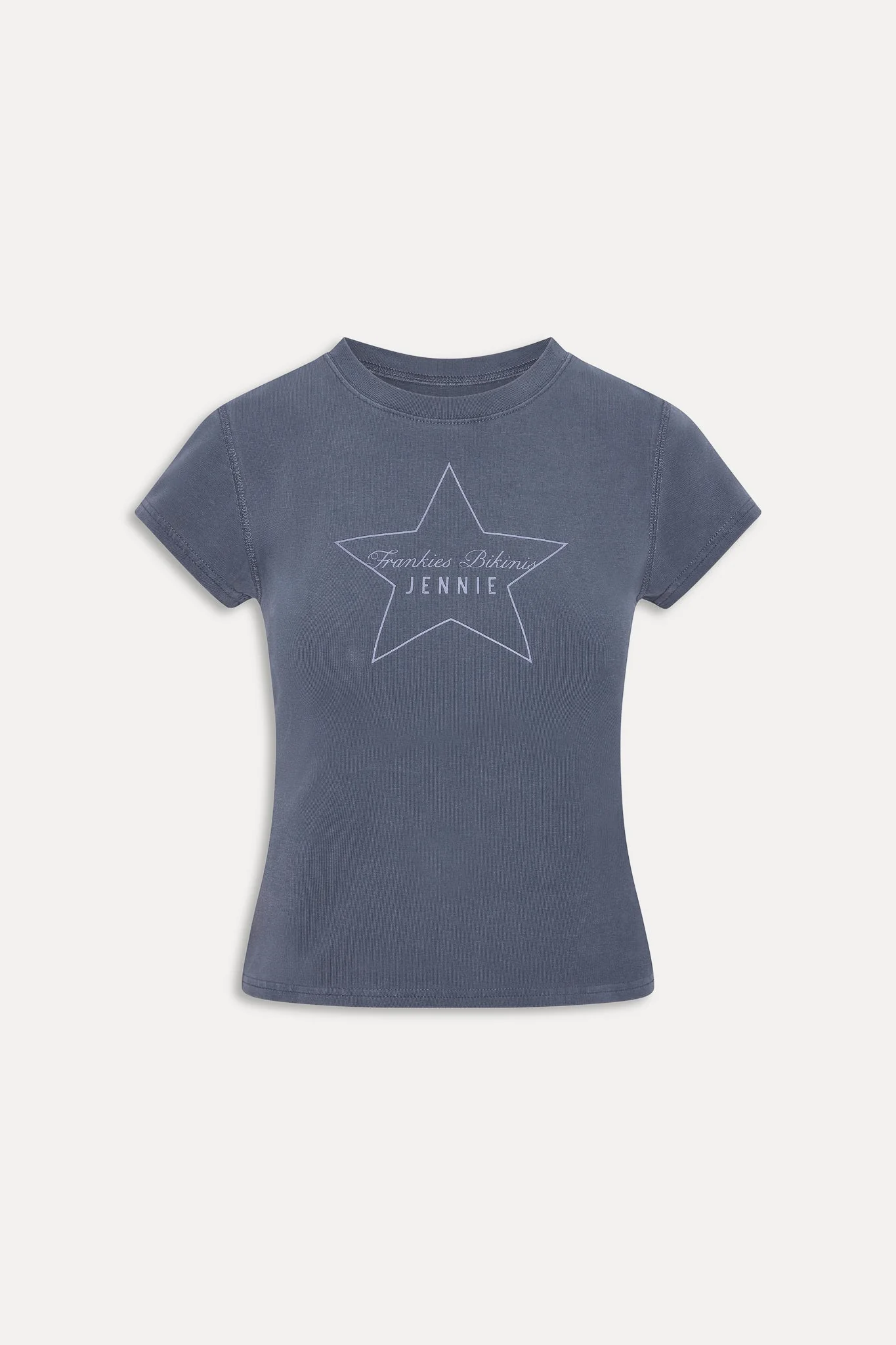 x JENNIE Eva Cotton Tee - Comet
