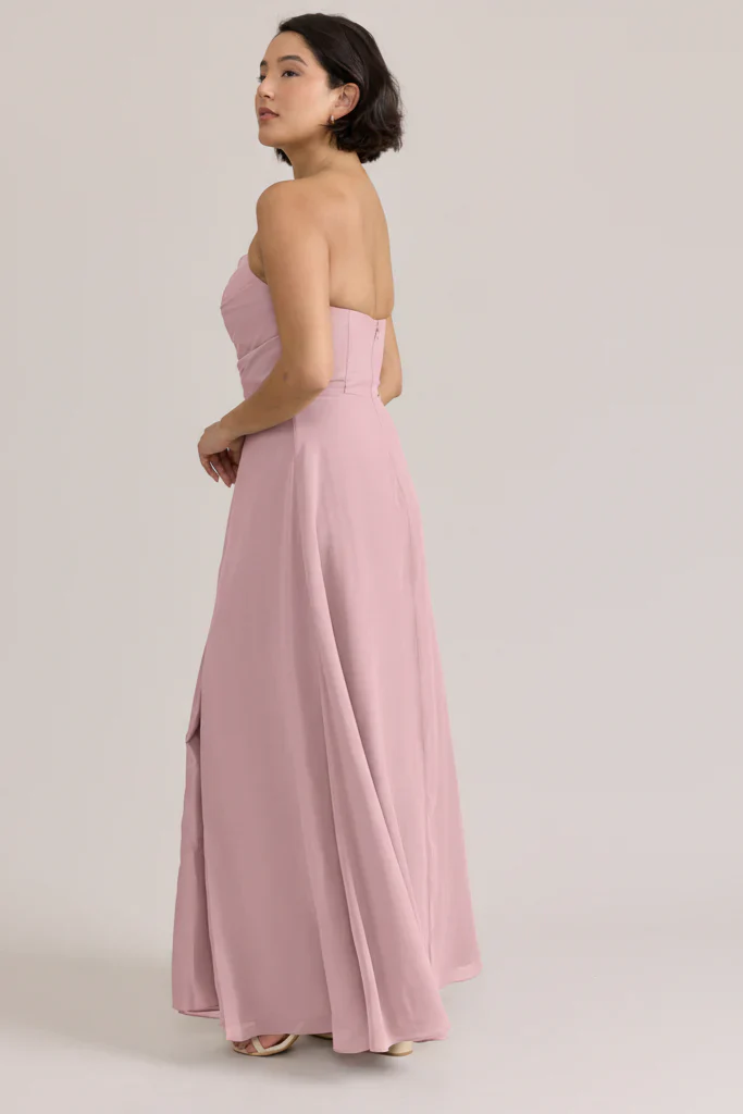 Ellapink Chiffon Dress | Ready To Ship | Perfect Pink