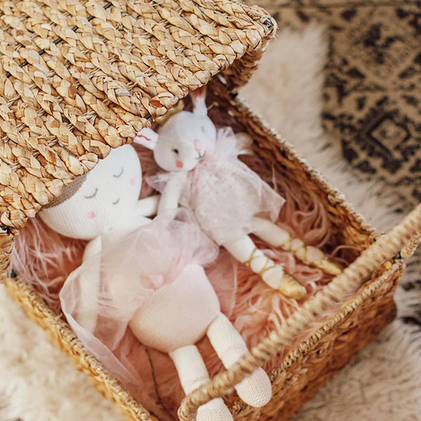 Rattan Stroller Basket