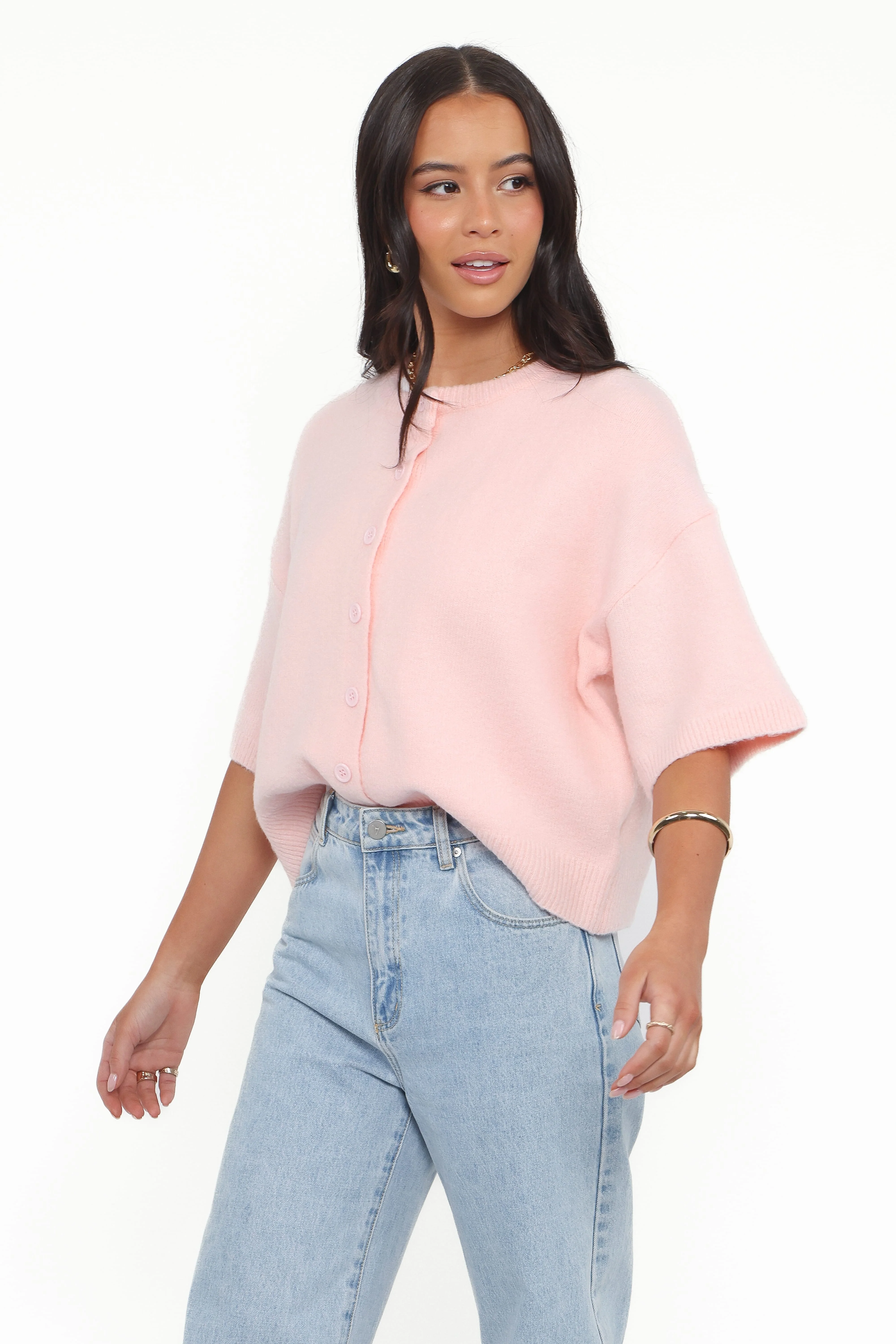 Lilith Knit Top - Pink