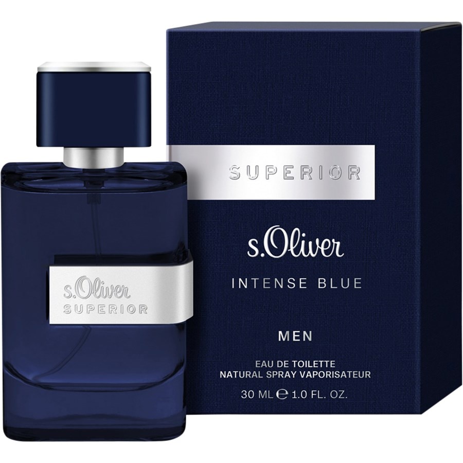 s.Oliver Superior Men Eau de Toilette Spray Intense Blue