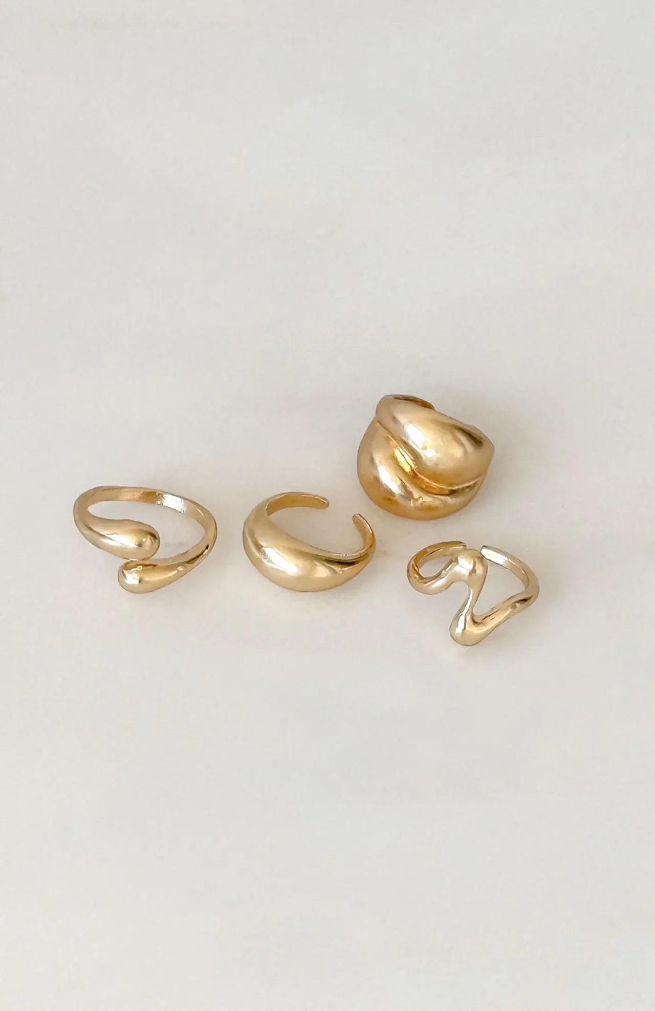 Zyaire Ring Set Gold