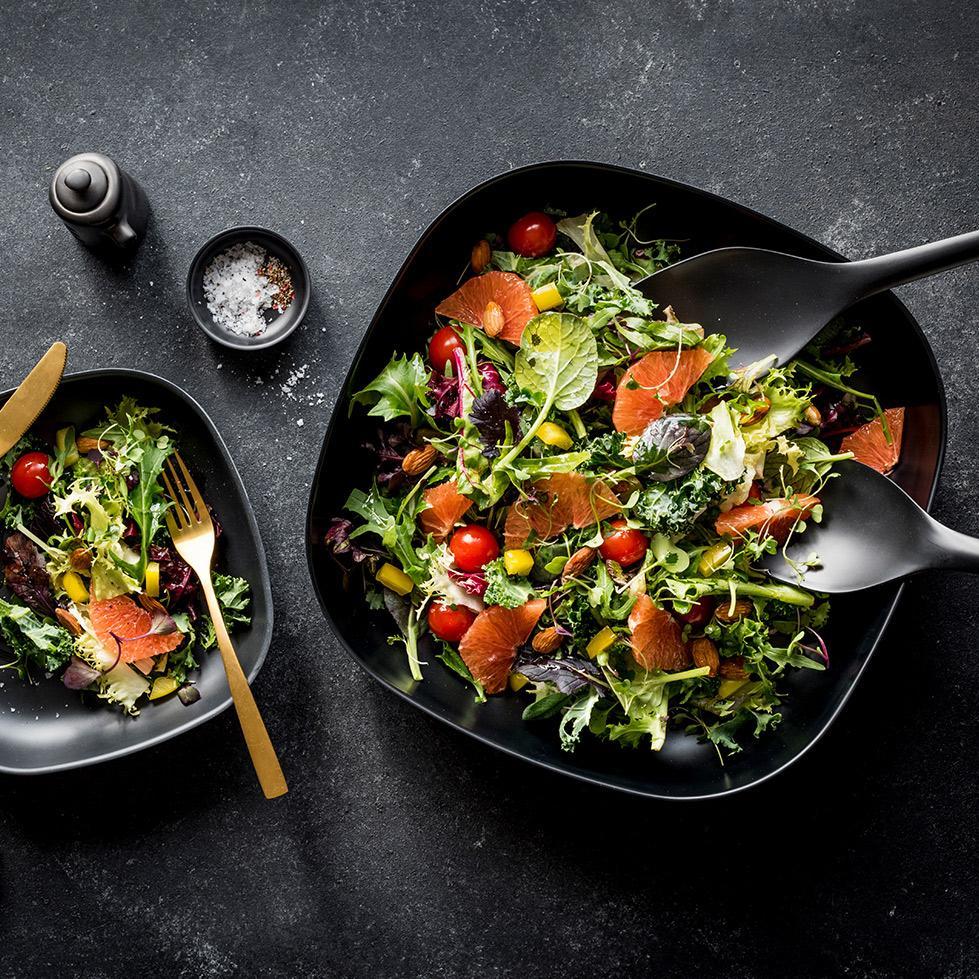 Vogeelle Salad Servers - Black