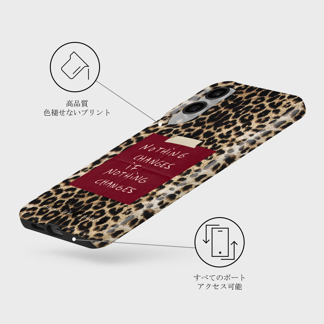 Nothing Changes - Samsung Galaxy S25 Edge ケース
