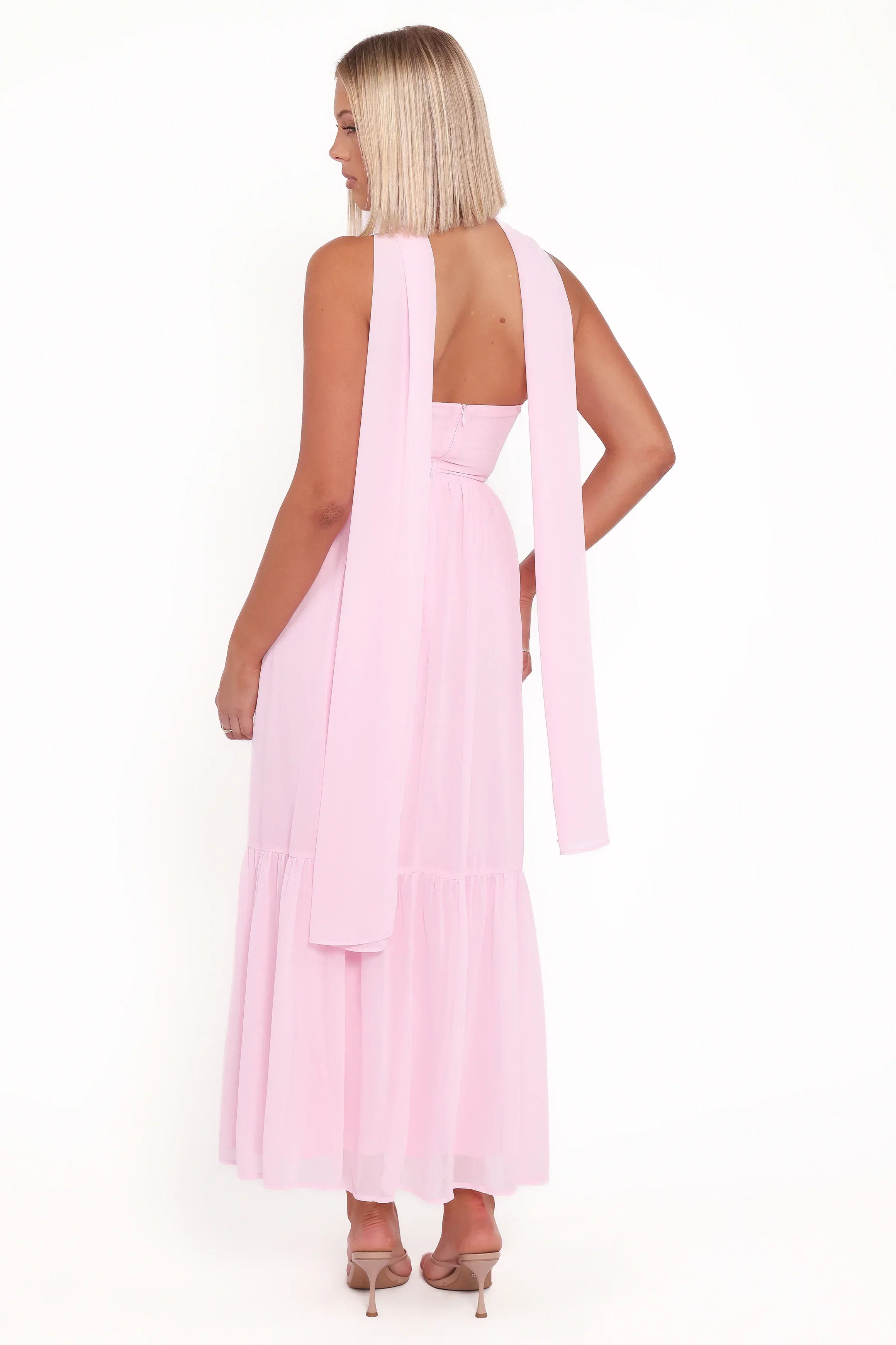 Celestria Maxi Dress - Pink - luluinthesky