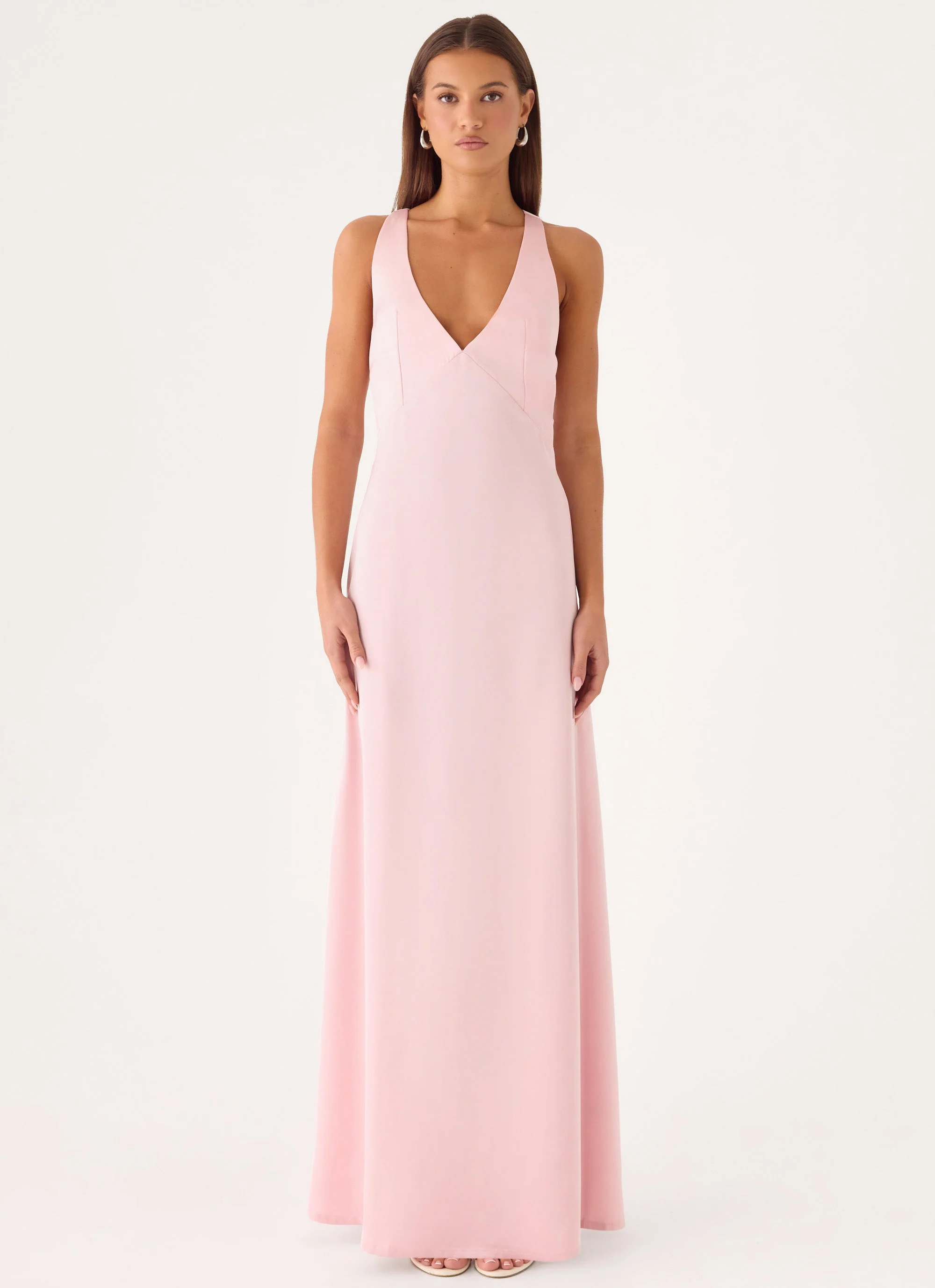 Darcee Maxi Dress - Pink - luluinthesky