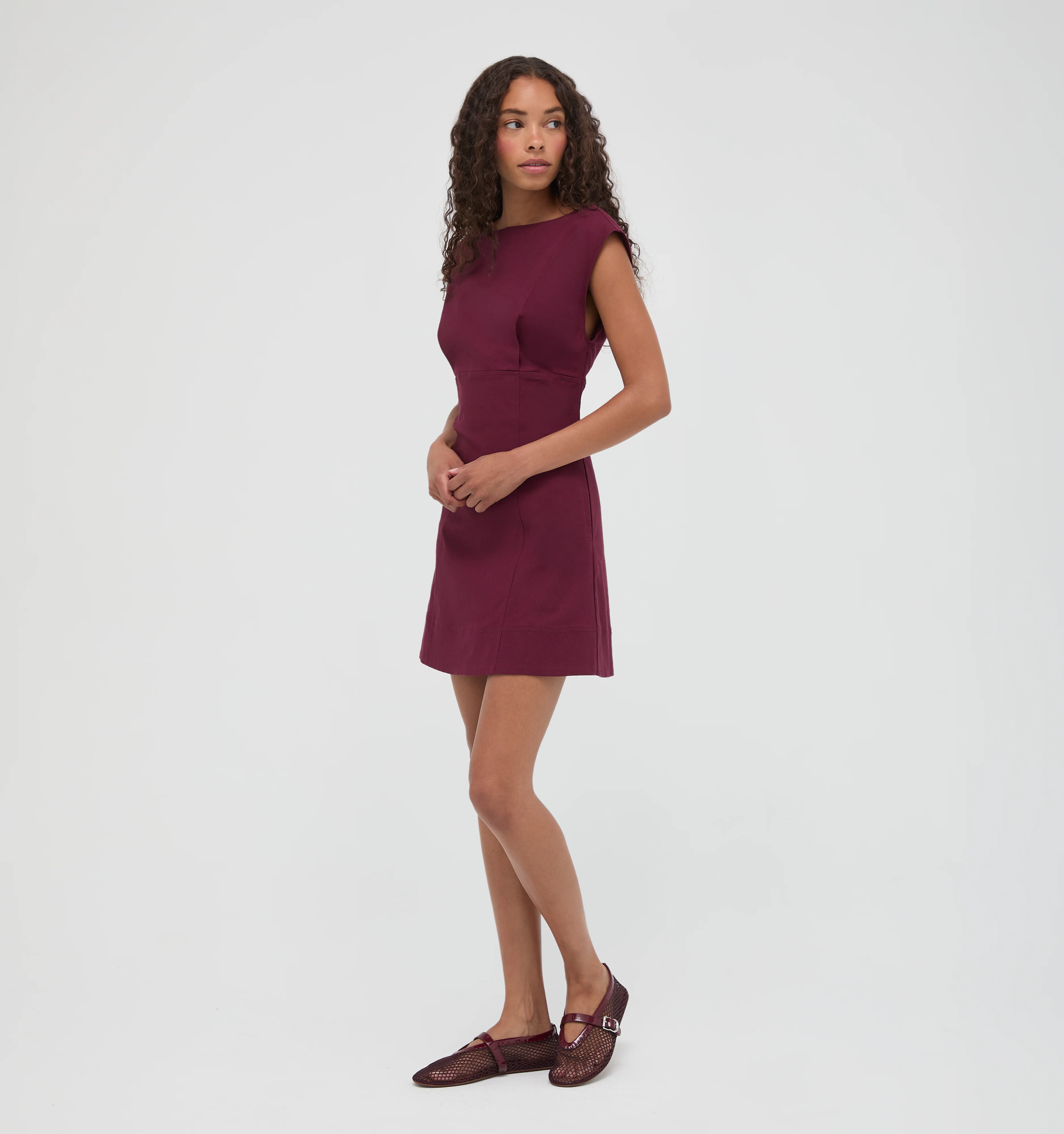 The Rhiannon Dress -  Mulberry
