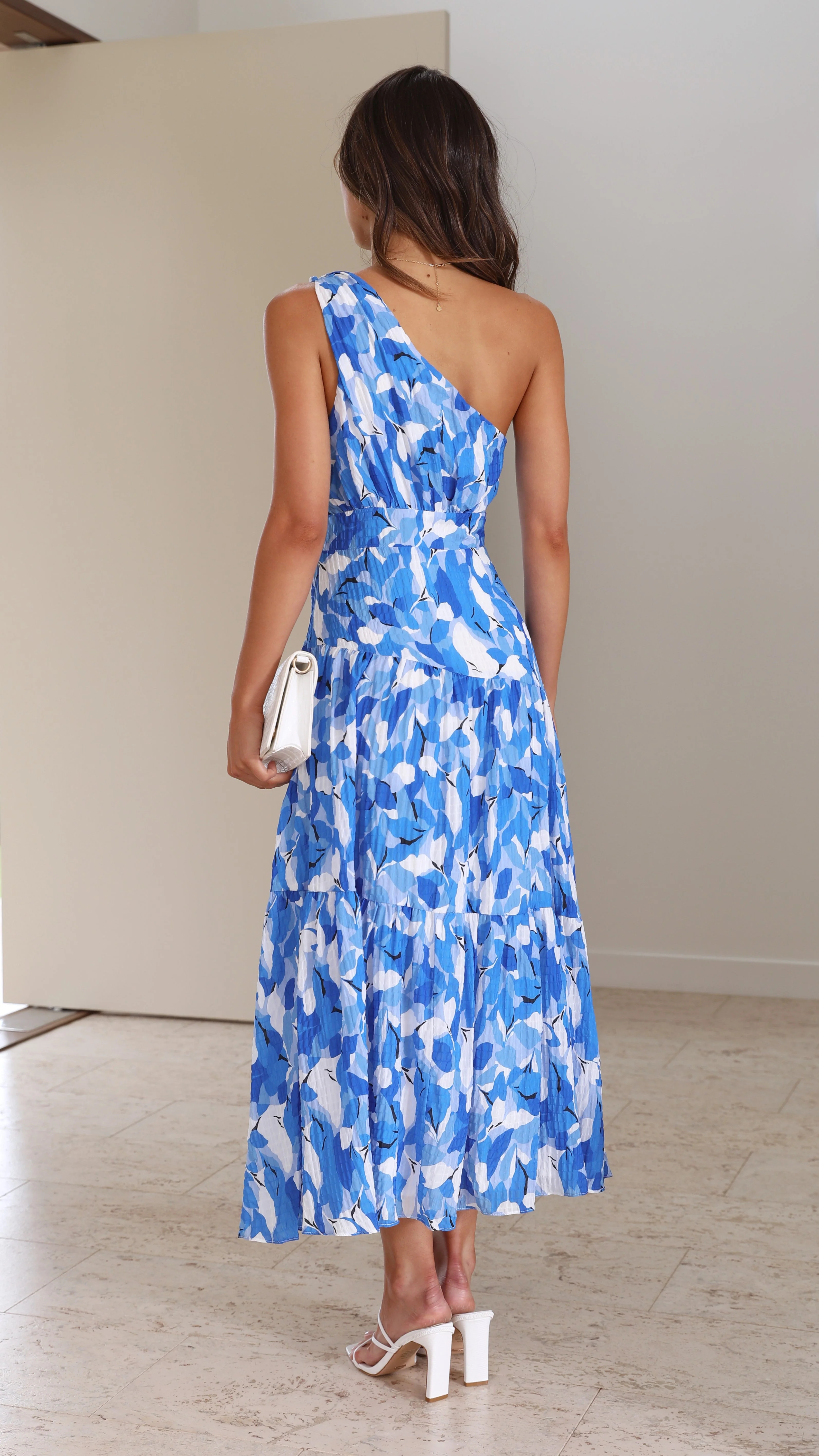 Jayma Maxi Dress - Blue Floral