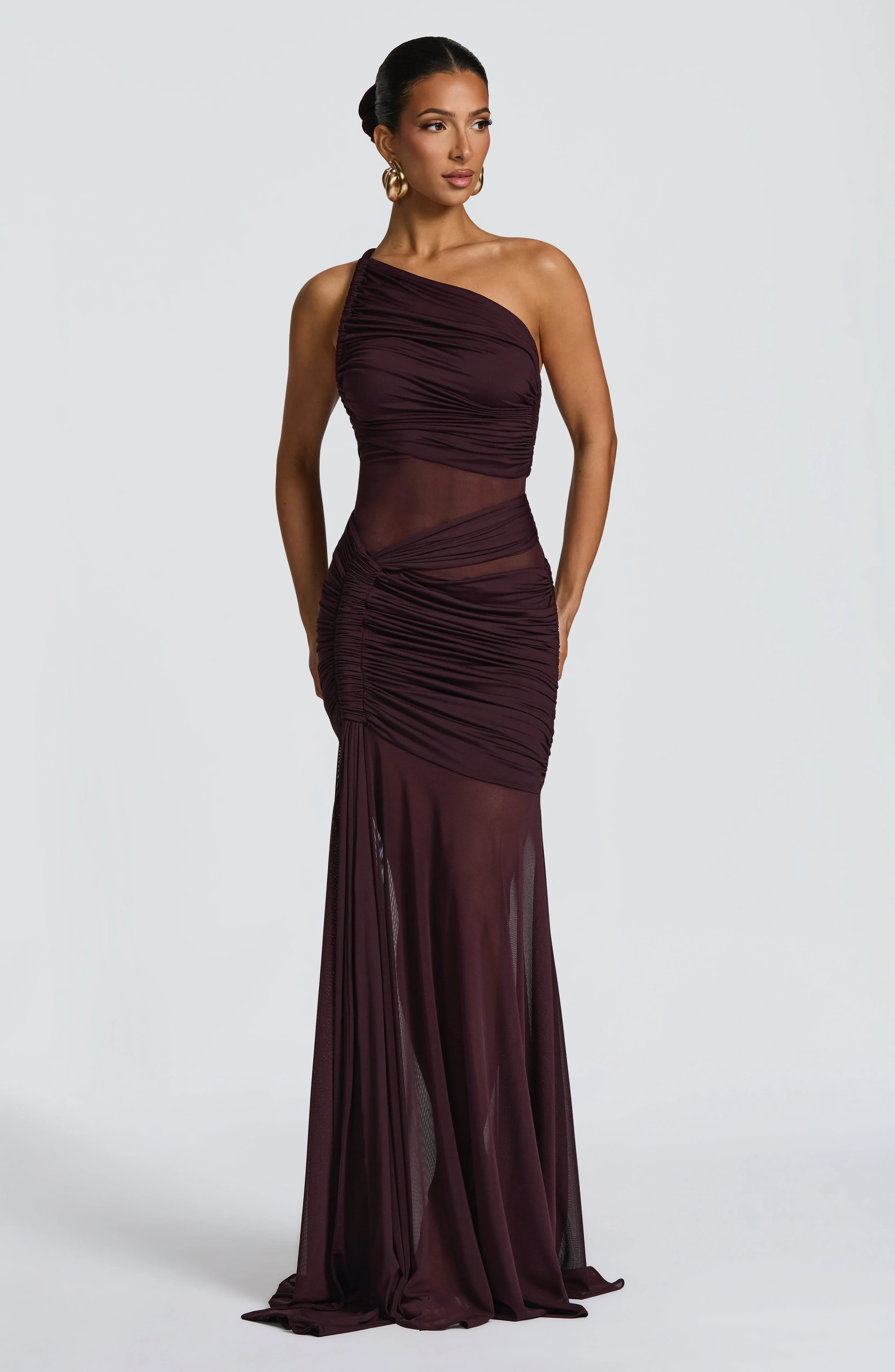 Marianne Maxi Dress - Plum