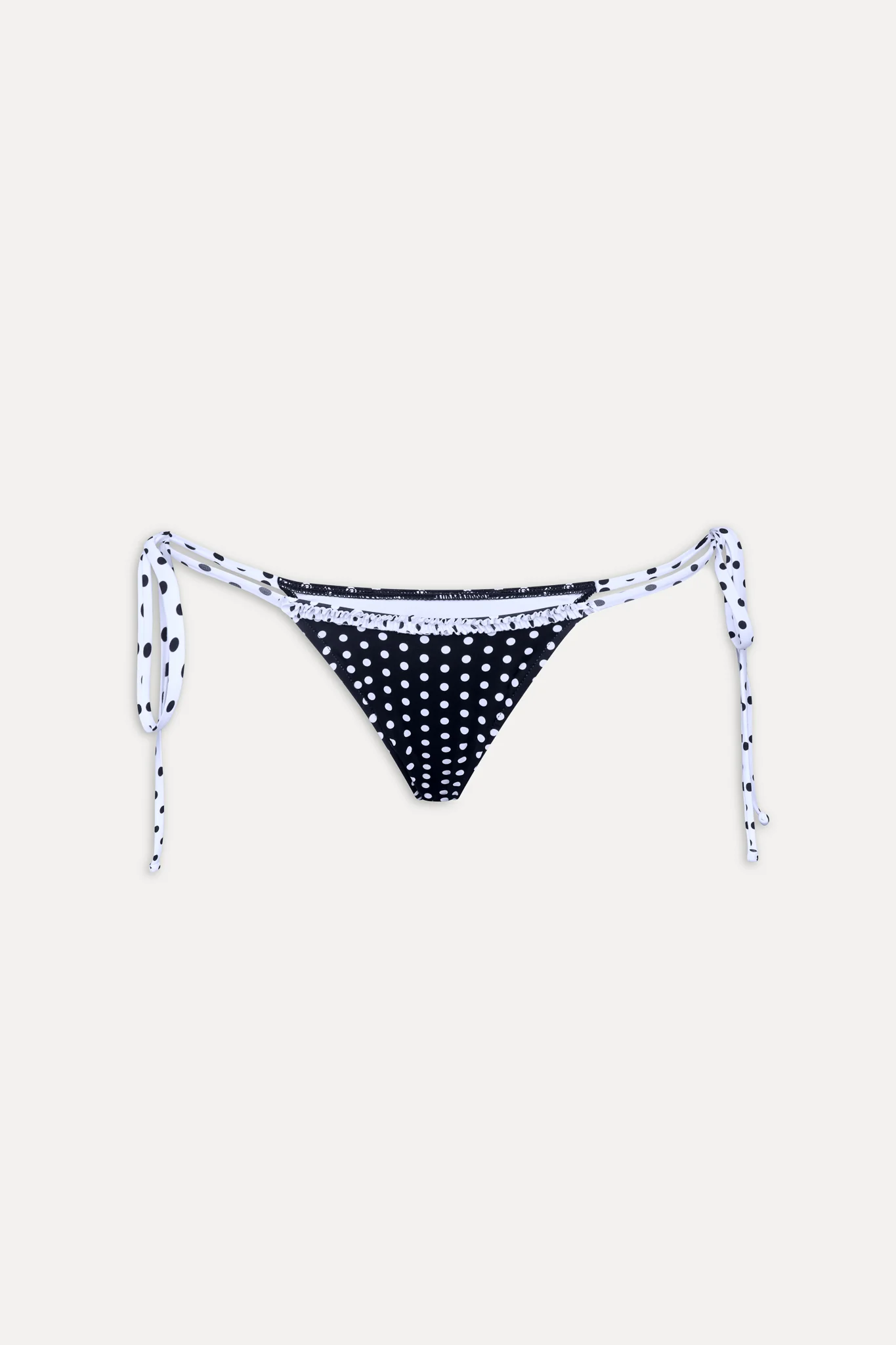 Divine Skimpy String Bikini Bottom - Classic Polka Dot - luluinthesky