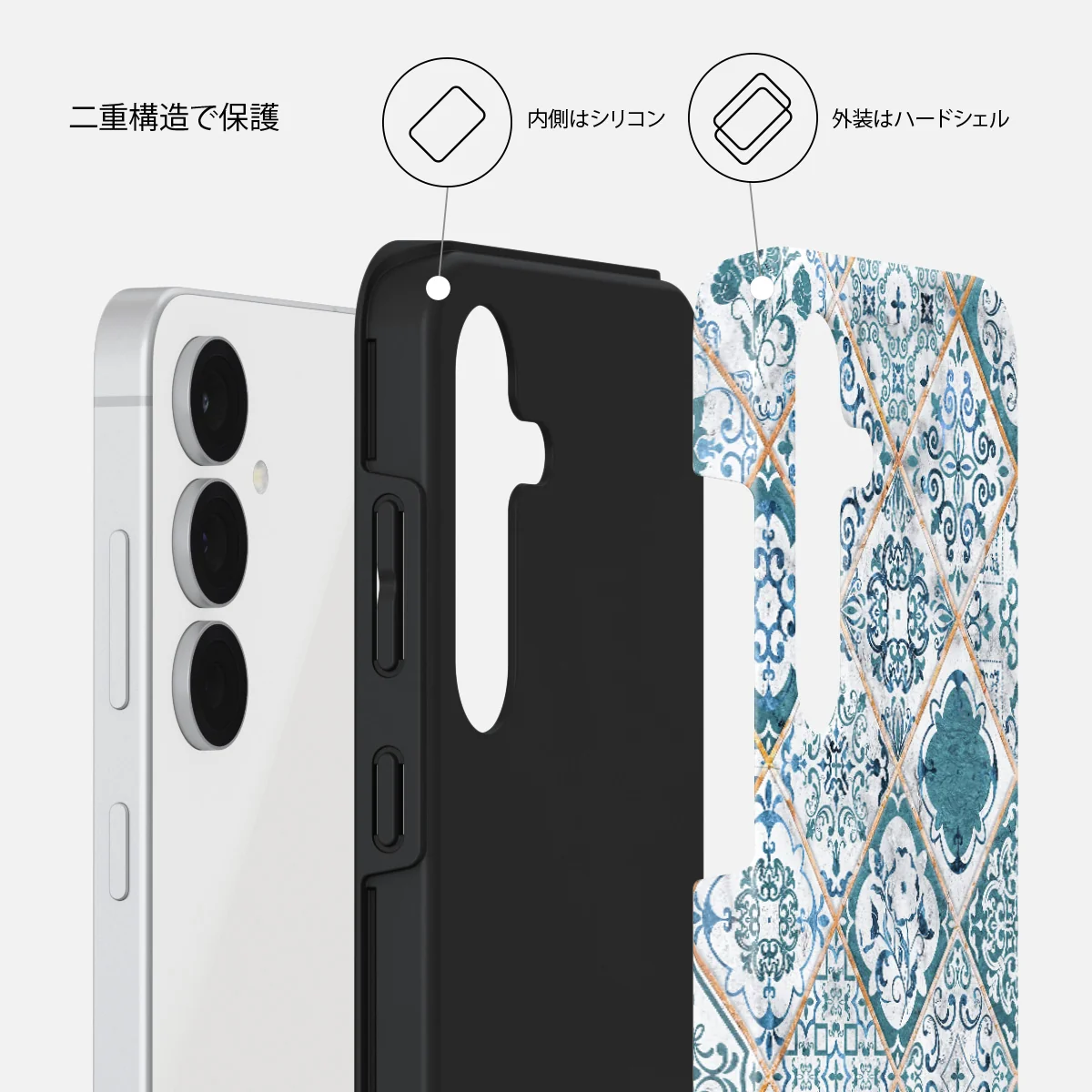 Tropical Oasis - Samsung Galaxy S25 FE ケース