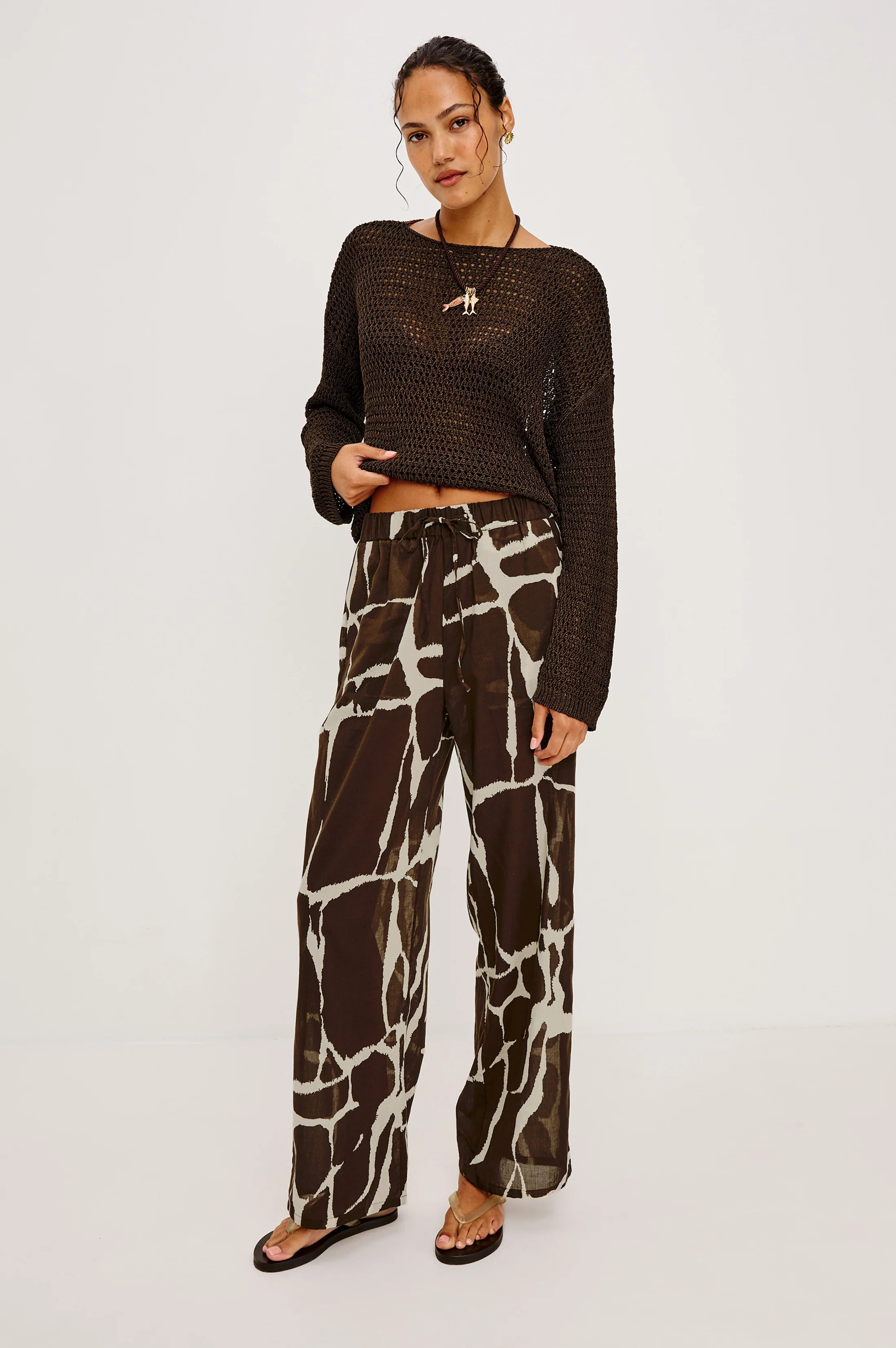 Evangeline Sweater - Espresso