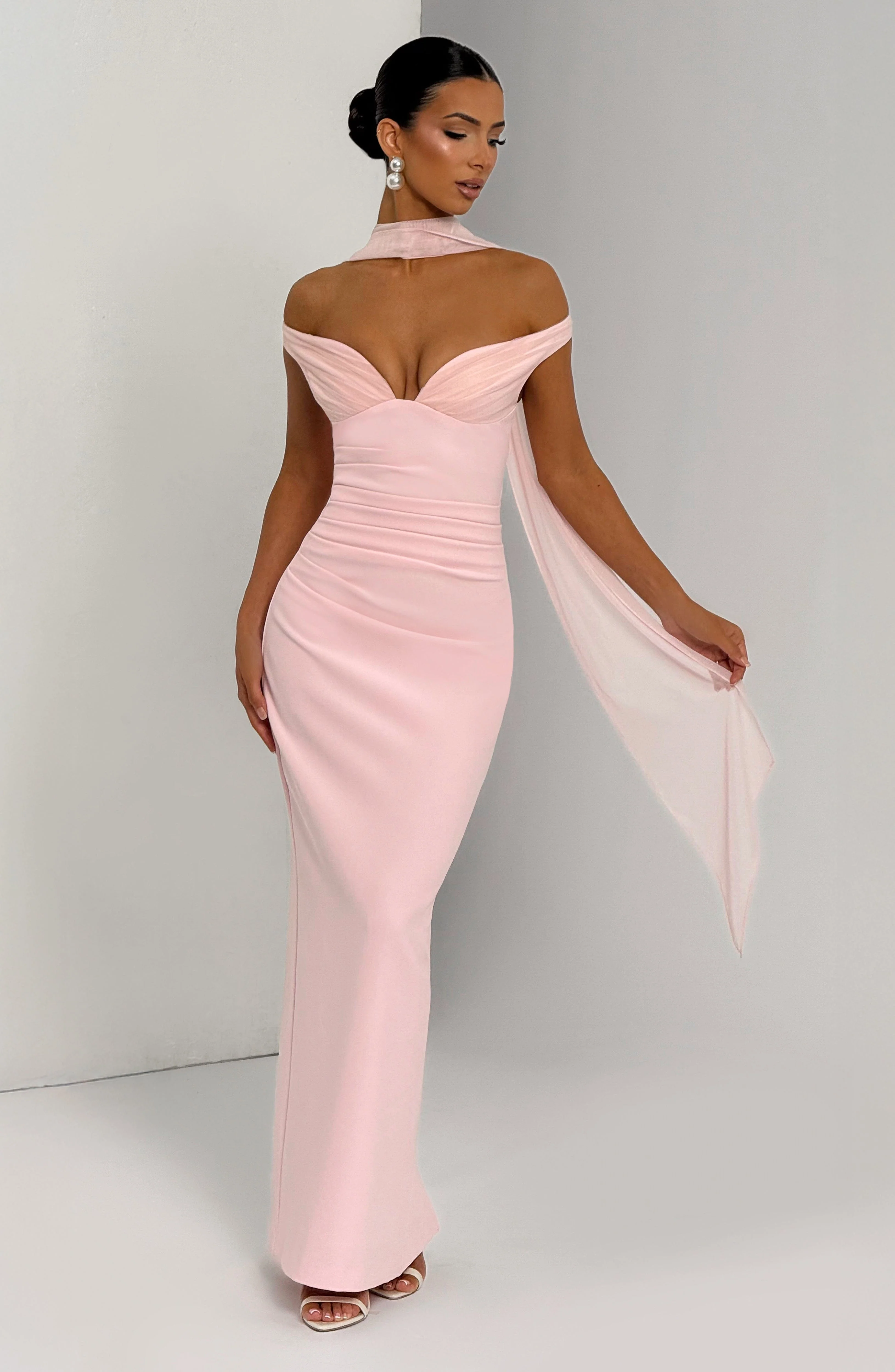 Abigail Maxi Dress - Blush