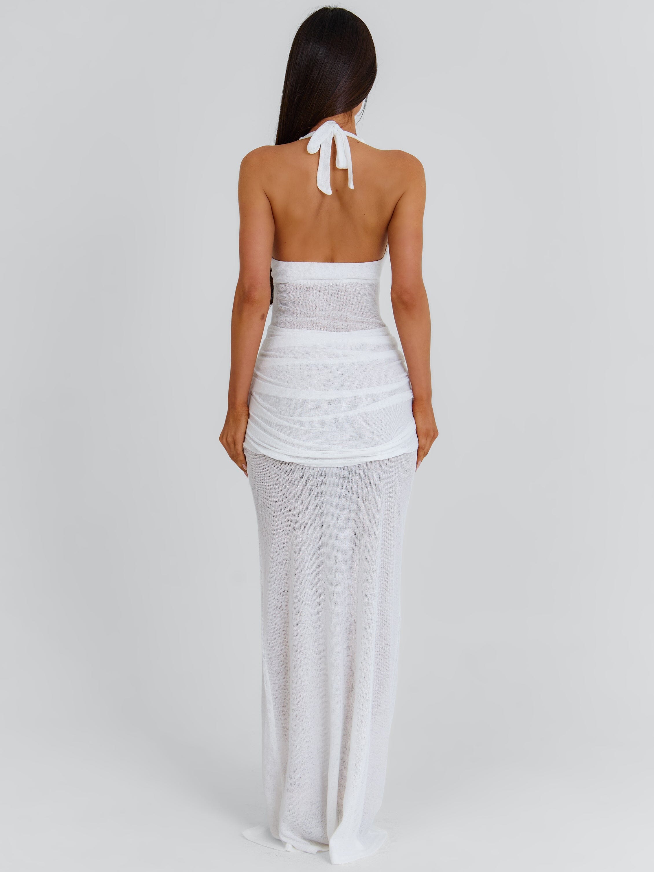 CHER MAXI DRESS WHITE