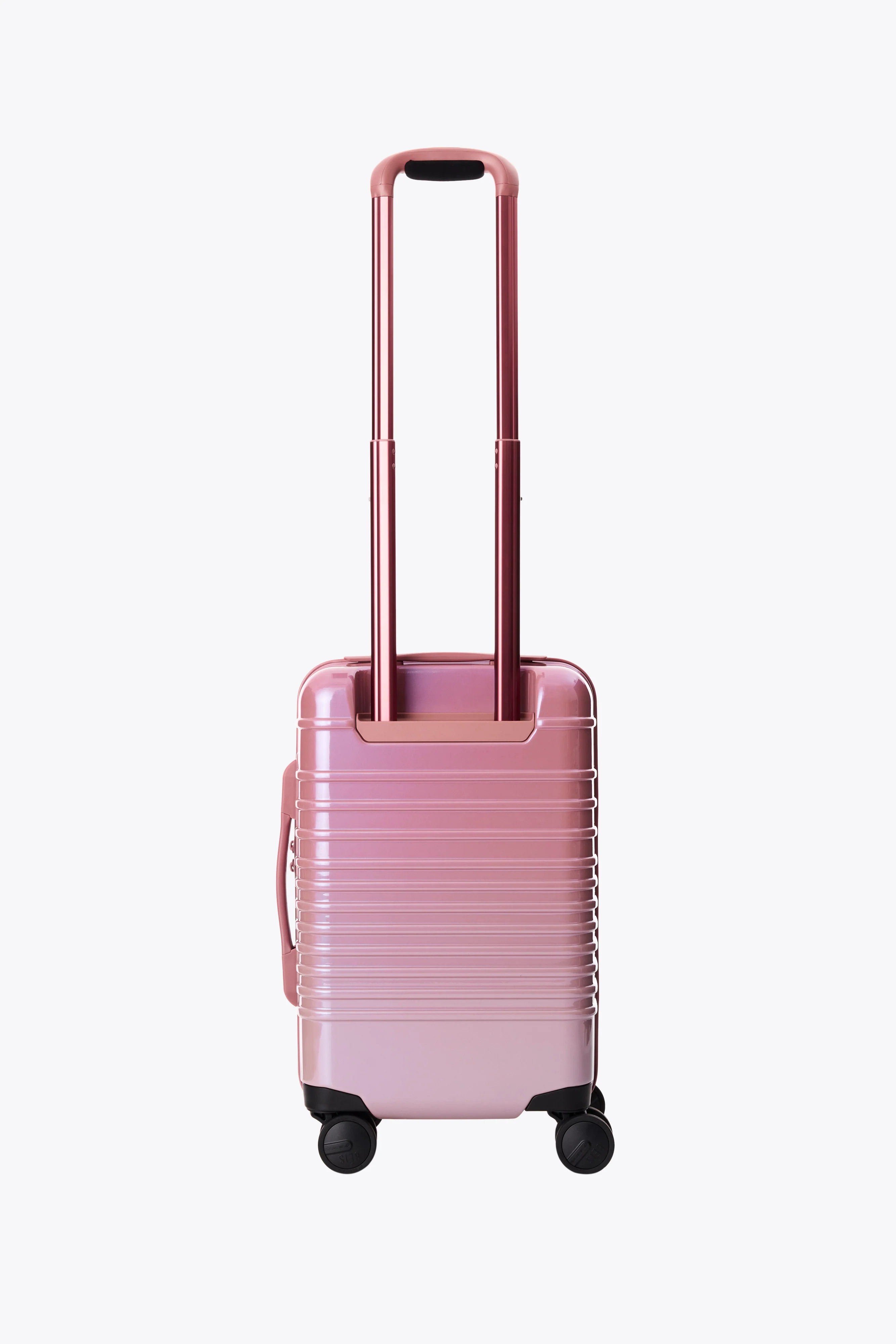 BEIS 'The Small Carry-On Roller in Wicked Pink