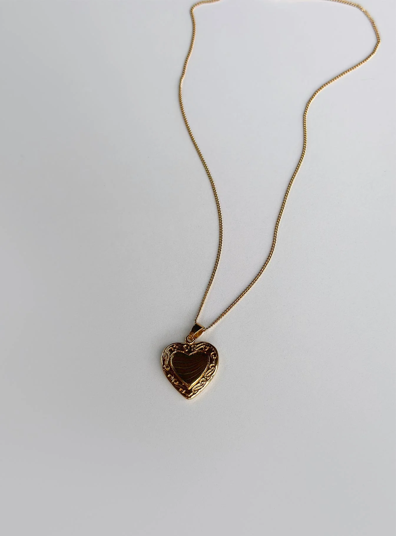 Lock It Up Gold Plated Necklace Gold
